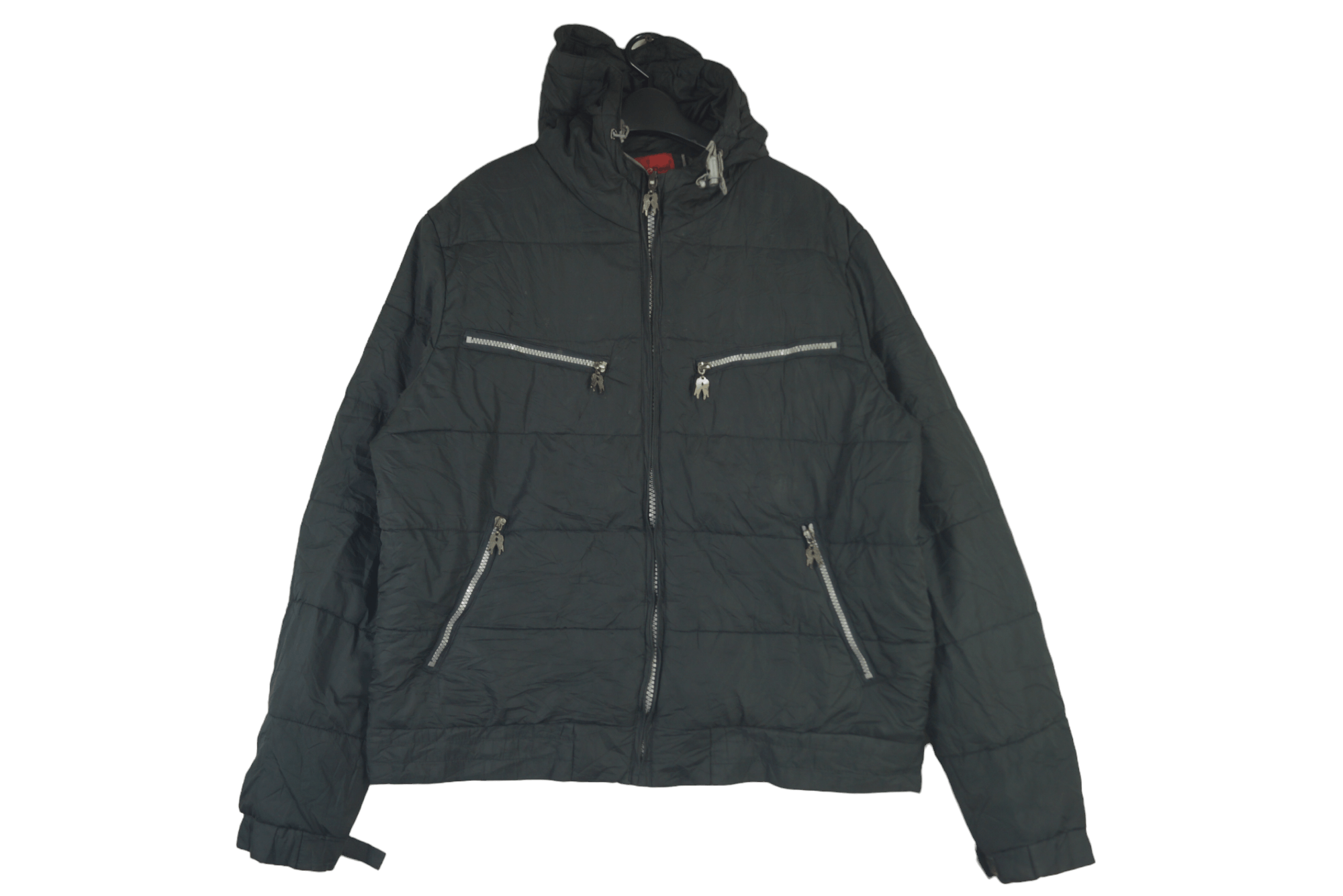 Vintage Rare Angel Devil Puffer Jacket Nice Design Size US L / EU 52-54 / 3 - 1 Thumbnail