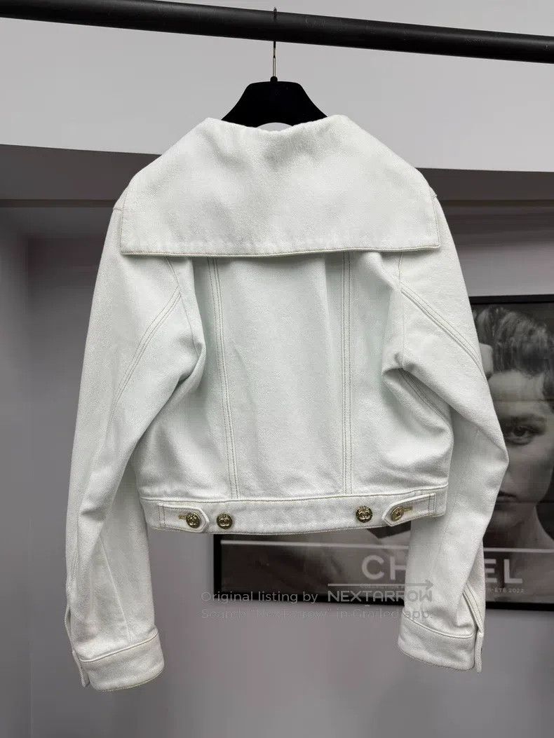 Chanel Chanel 24M beach series light blue denim jacket Size XXS / US 00 / IT 34 - 3 Thumbnail