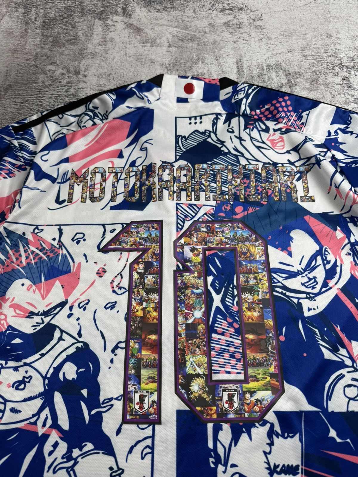 Vintage Japan 2023 #10 Anime Y2K Men’s XL Dragonball Soccer Football T Shirt Jersey Tee Size US XL / EU 56 / 4 - 19 Thumbnail