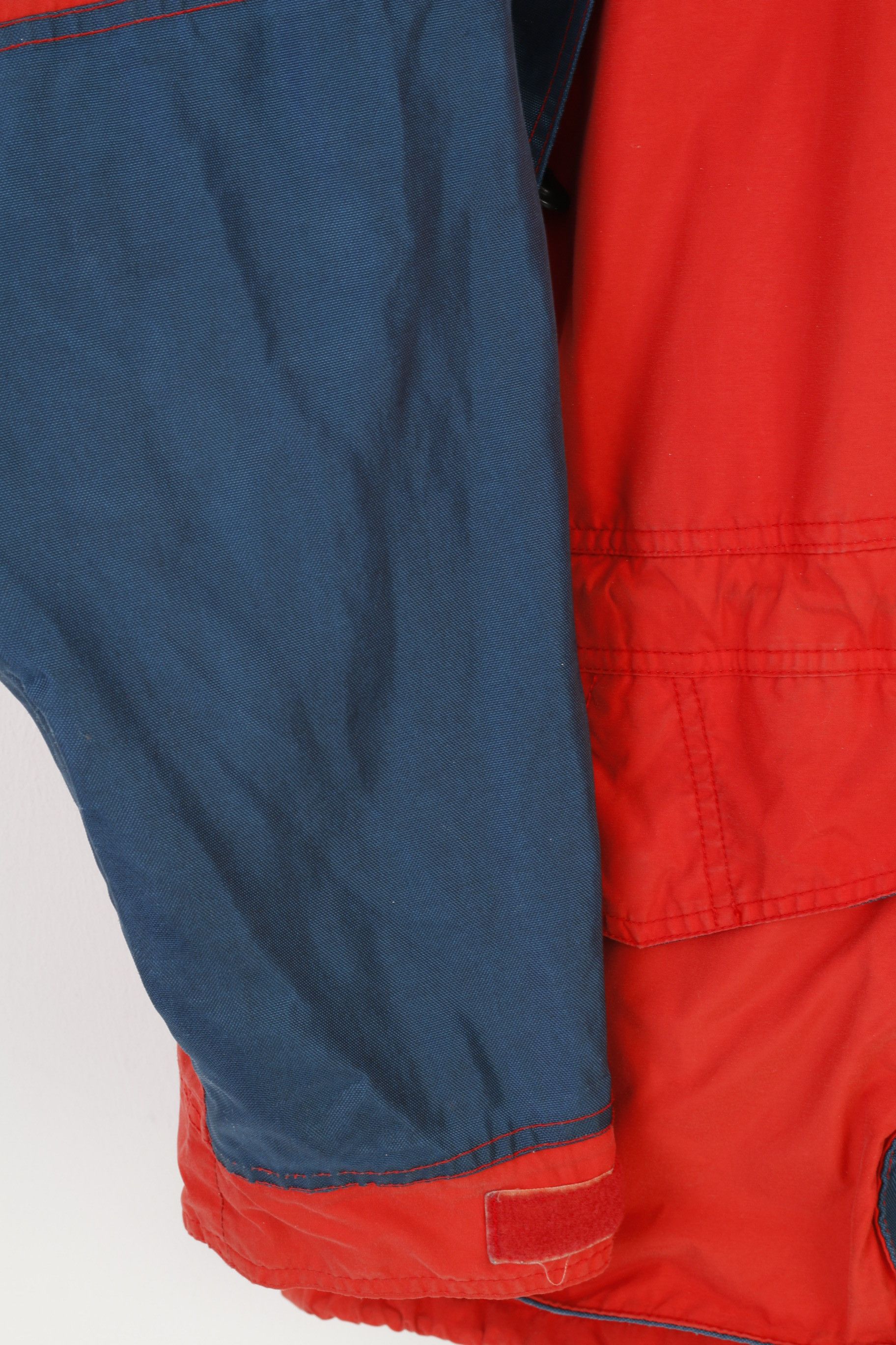 Helly Hansen × Vintage Helly Hansen Men XL Jacket Hood Red Pockets Vintage 0899 Size US XL / EU 56 / 4 - 3 Thumbnail