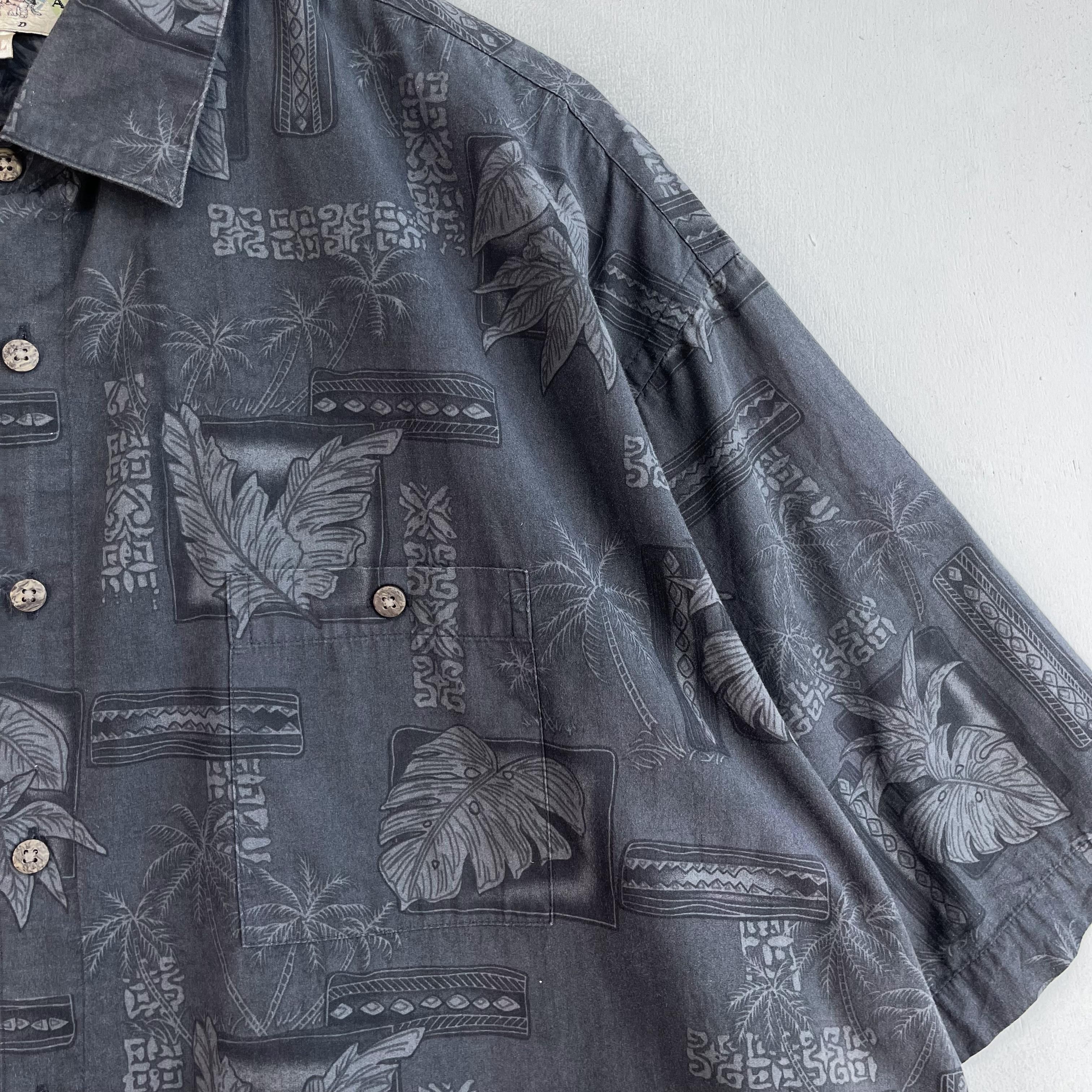 Batik Bay × Vintage Vintage Aloha Tropical Forest Floral Motive Button Up Shirt Size US XXL / EU 58 / 5 - 3 Thumbnail