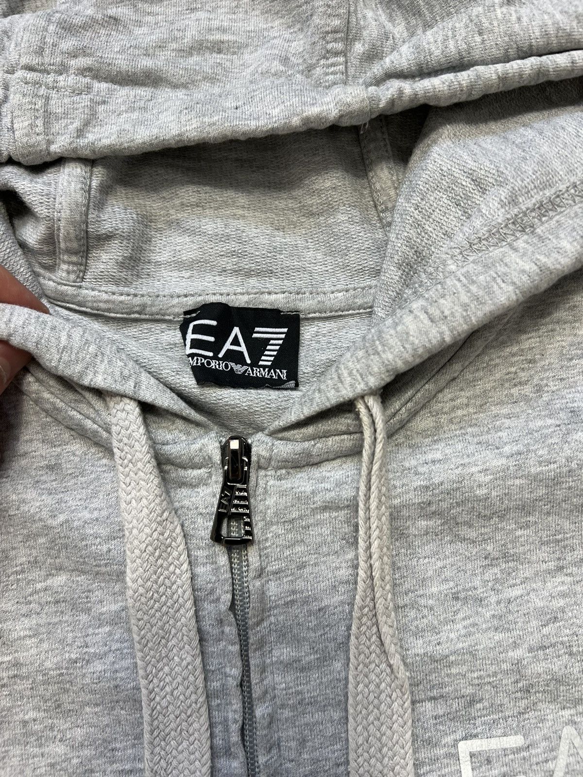 Emporio Armani Hoodie Emporio Armani EA7 zipped logo Size US L / EU 52-54 / 3 - 4 Thumbnail