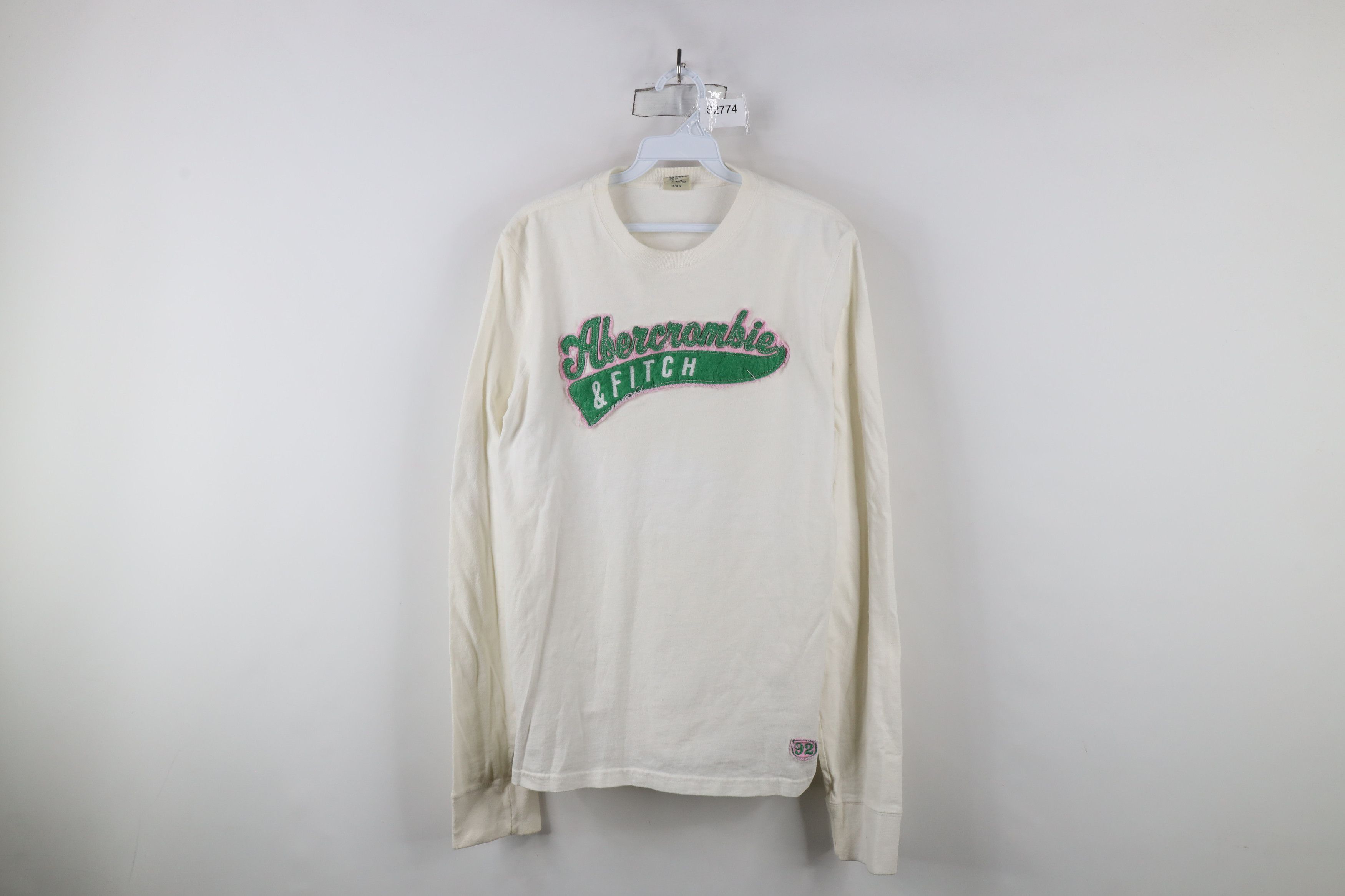 Abercrombie & Fitch Vintage 90s Y2K Abercrombie & Fitch Long Sleeve T-Shirt Size US L / EU 52-54 / 3 - 1 Thumbnail