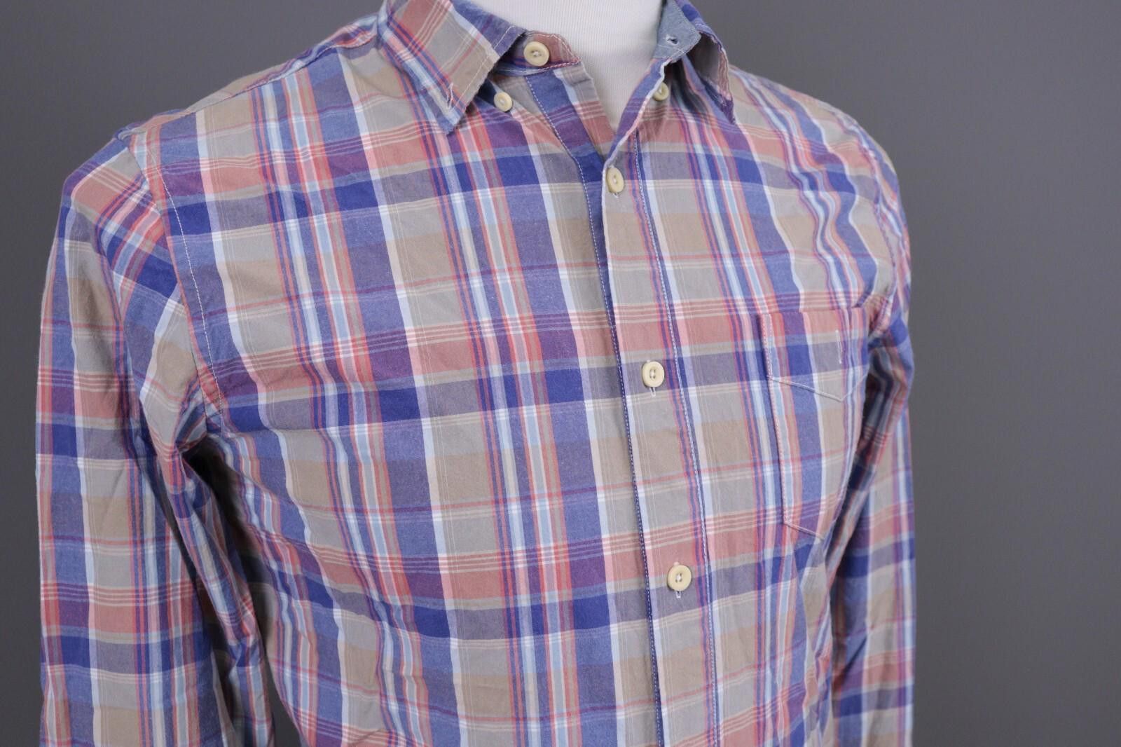 J.Lindeberg J. Lindeberg Multicolor Regular Fit Oxford Sleeve Shirt Sz S Size US XL / EU 56 / 4 - 7 Thumbnail