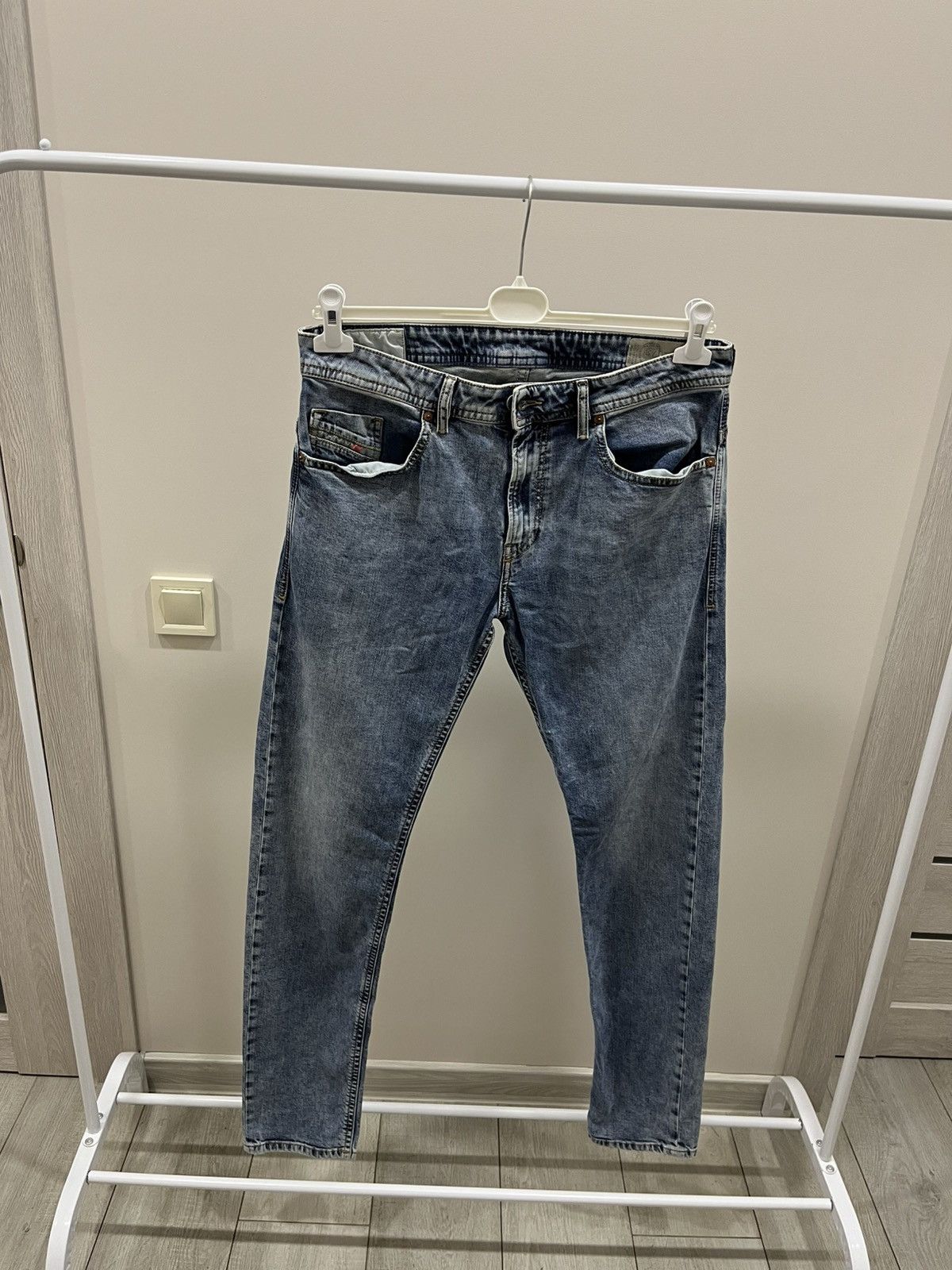 Diesel Distressed Denim Y2k Diesel Vintage Jeans Style Slim Size US 33 - 1 Thumbnail