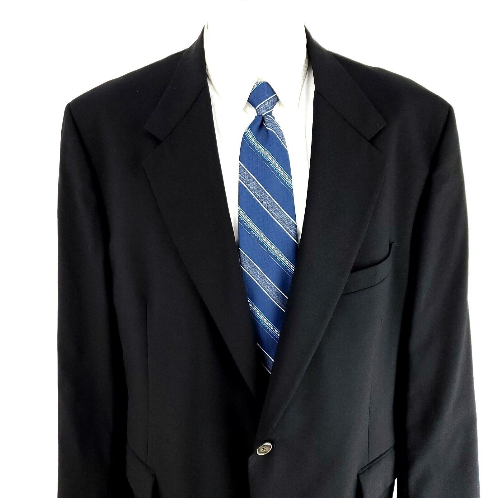 Tom James Tom James Corporate Image Bespoke Wool 2 Button Blazer 44L B Size 44L - 1 Thumbnail