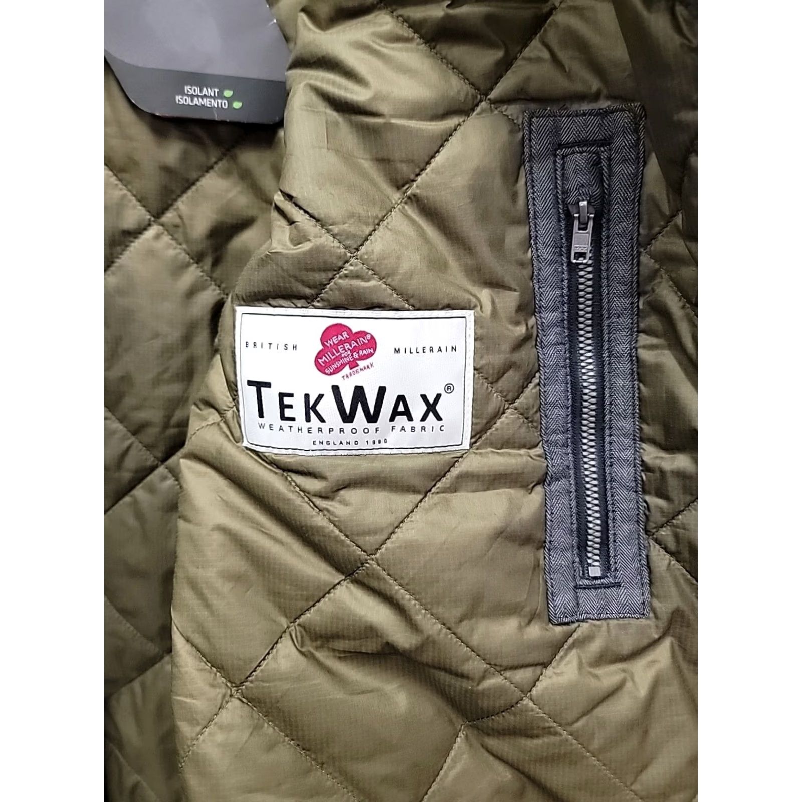Flint And Tinder Flint and Tinder Vest Quilted Waxed Canvas Mens L Chest 24 Length 28.5 Multicolor Wool? Size US L / EU 52-54 / 3 - 6 Thumbnail