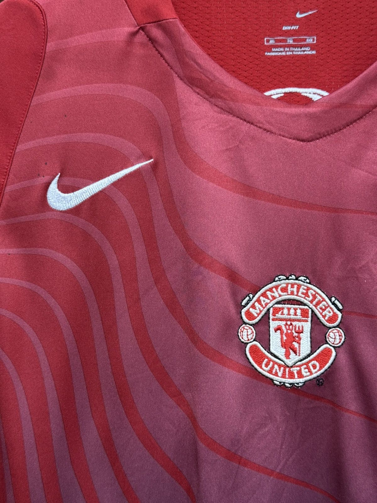 Nike Vintage Manchester United 2005-06 Nike Total 90 Training Size US XL / EU 56 / 4 - 3 Thumbnail