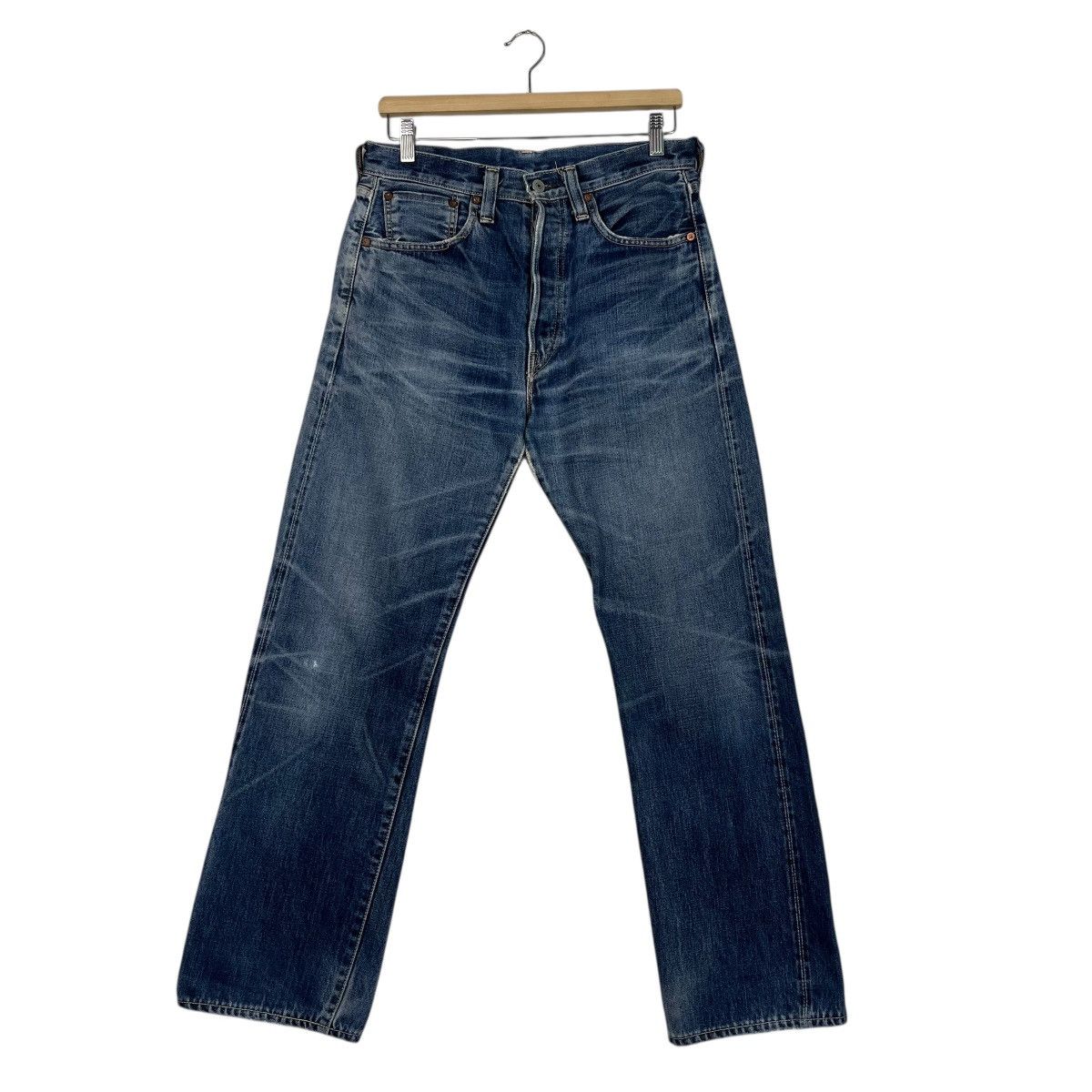 Levi's Vintage Levis Lot 47501 Selvedge Denim Jeans Size US 31 - 1 Thumbnail