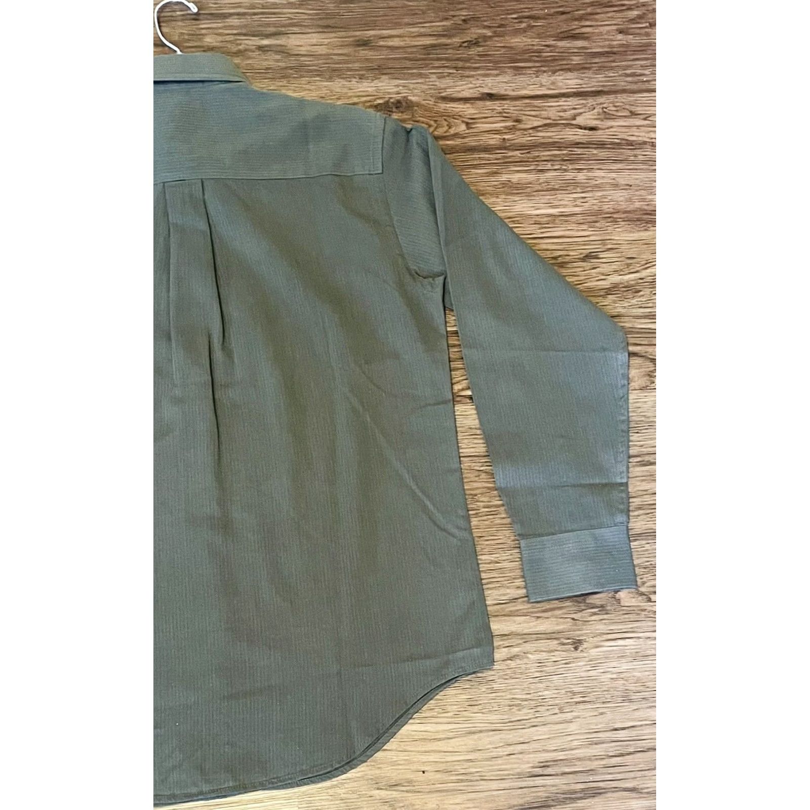 Croft & Barrow Croft & Barrow Gray Long Sleeve Button Down Shirt Size S Small New With Tags Mens Regular Cotton Blended Fabric Size US S / EU 44-46 / 1 - 5 Thumbnail