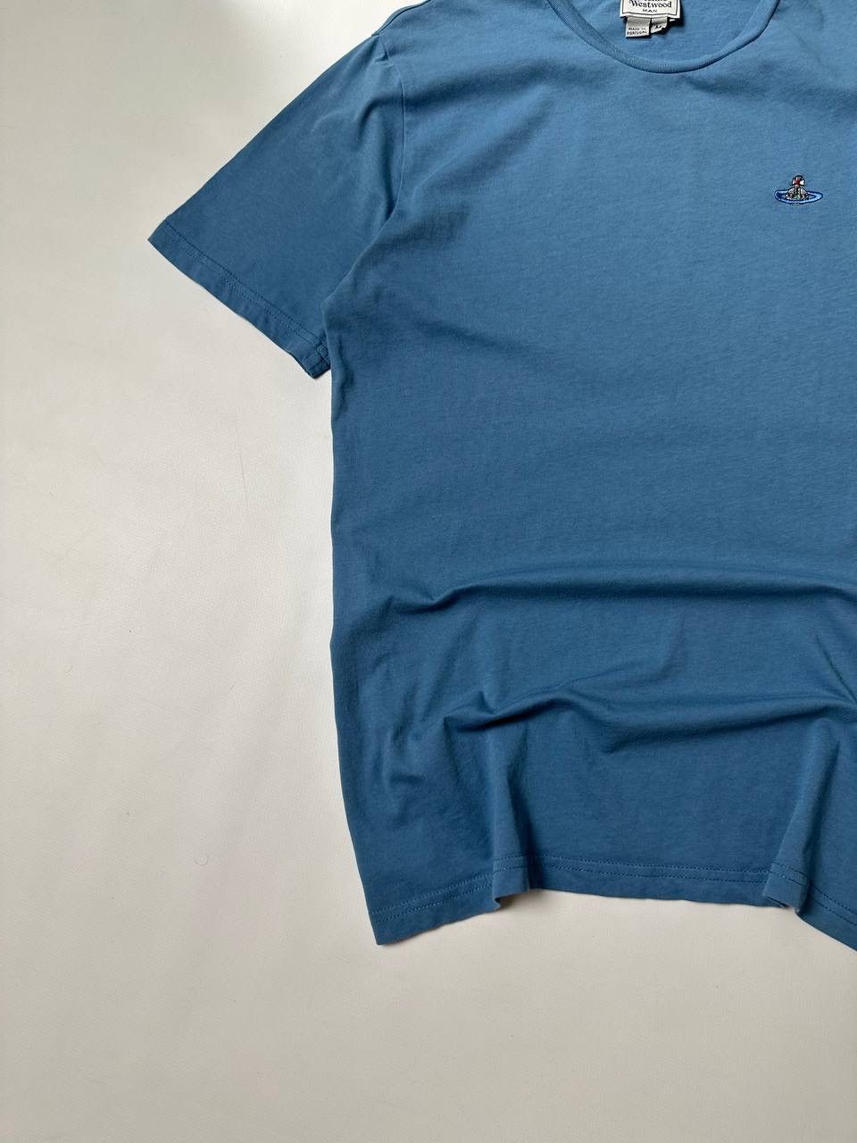 Vivienne Westwood Vintage Vivienne Westwood T Shirt Blue 🔥 Size US M / EU 48-50 / 2 - 2 Thumbnail