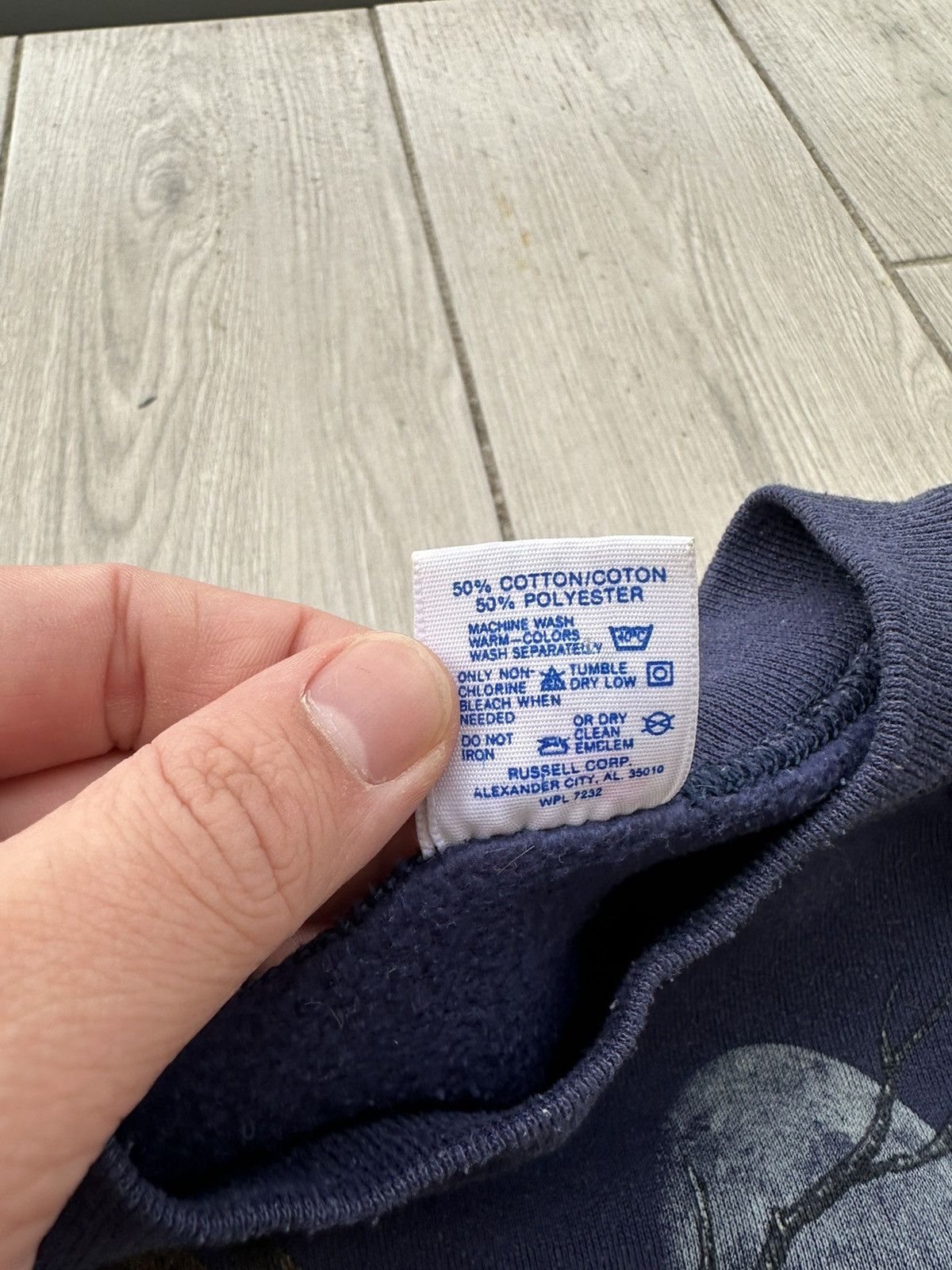 Other Vintage Wild Nature Eagle Made In USA NAVY crewneck Size US M / EU 48-50 / 2 - 6 Thumbnail