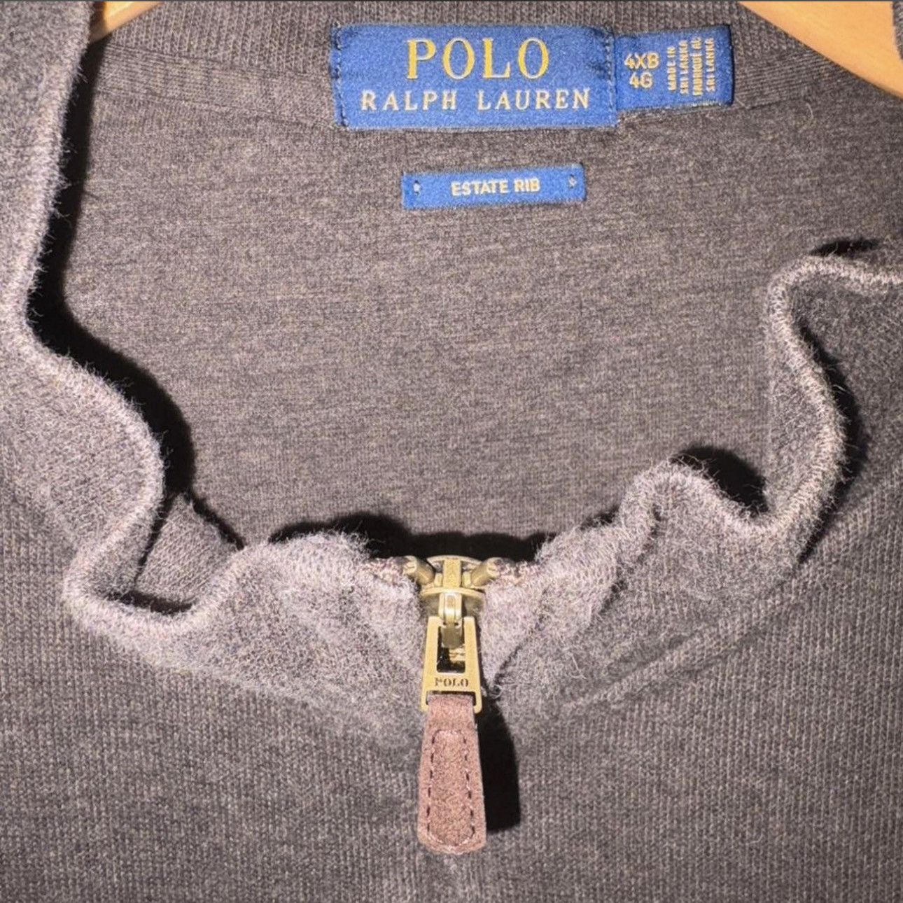 Polo Ralph Lauren Polo Ralph Lauren Estate Rib Quarter Zip Sweatshirt 4XB Size US XXL / EU 58 / 5 - 2 Thumbnail