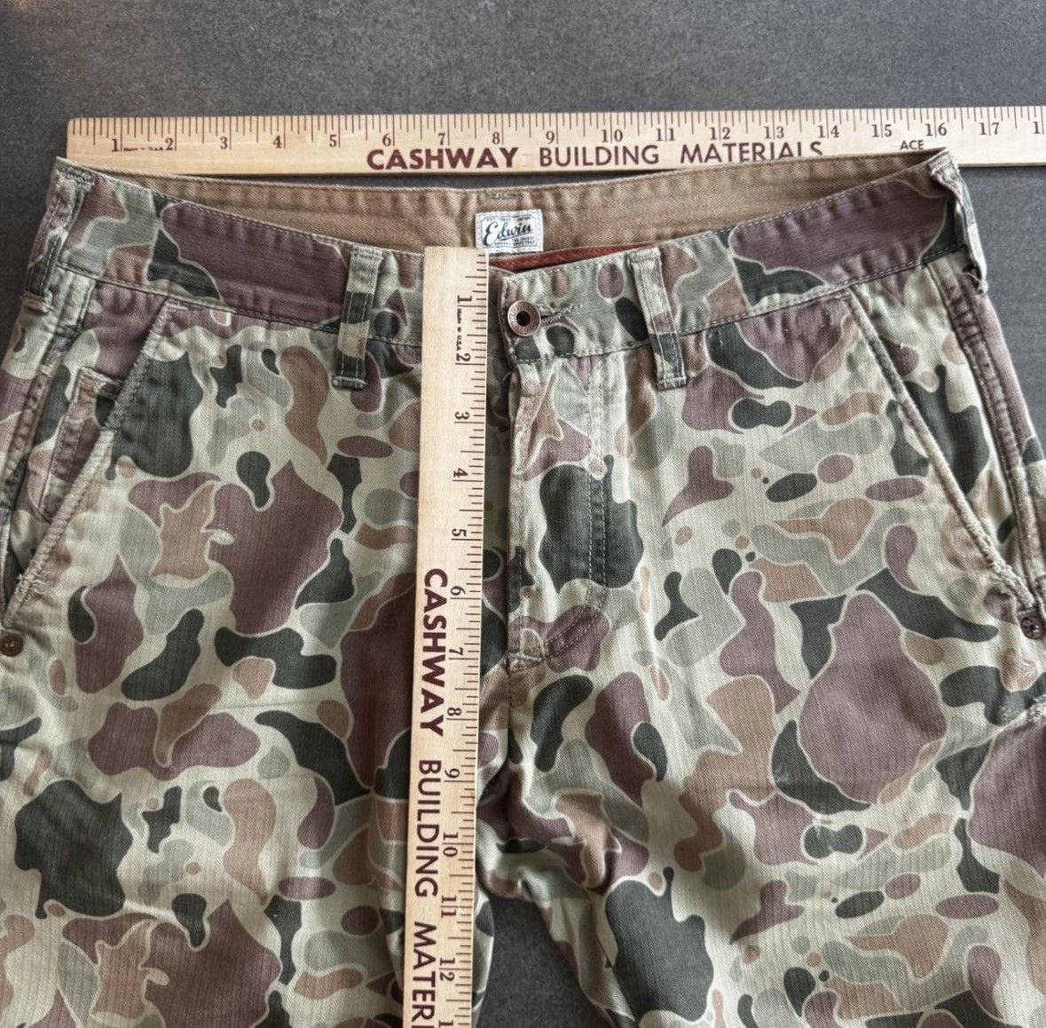 Edwin Mens Edwin camo pants Size US 32 / EU 48 - 6 Thumbnail