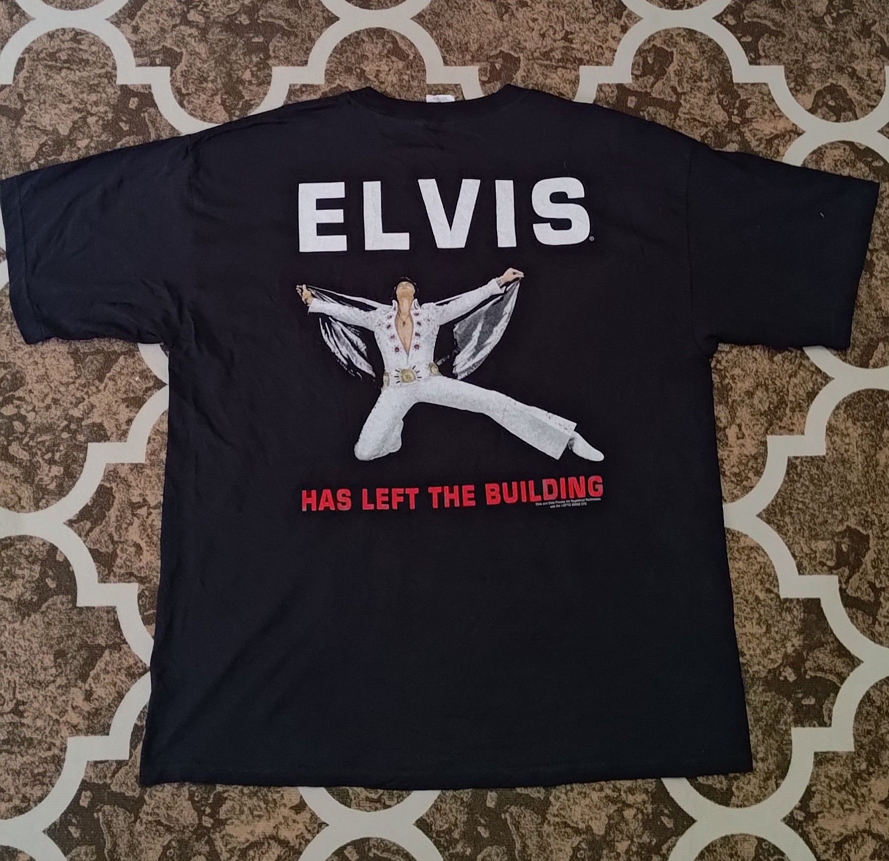 Band Tees Band Tees x Vintage Elvis Presley T-Shirt Size US XL / EU 56 / 4 - 2 Thumbnail