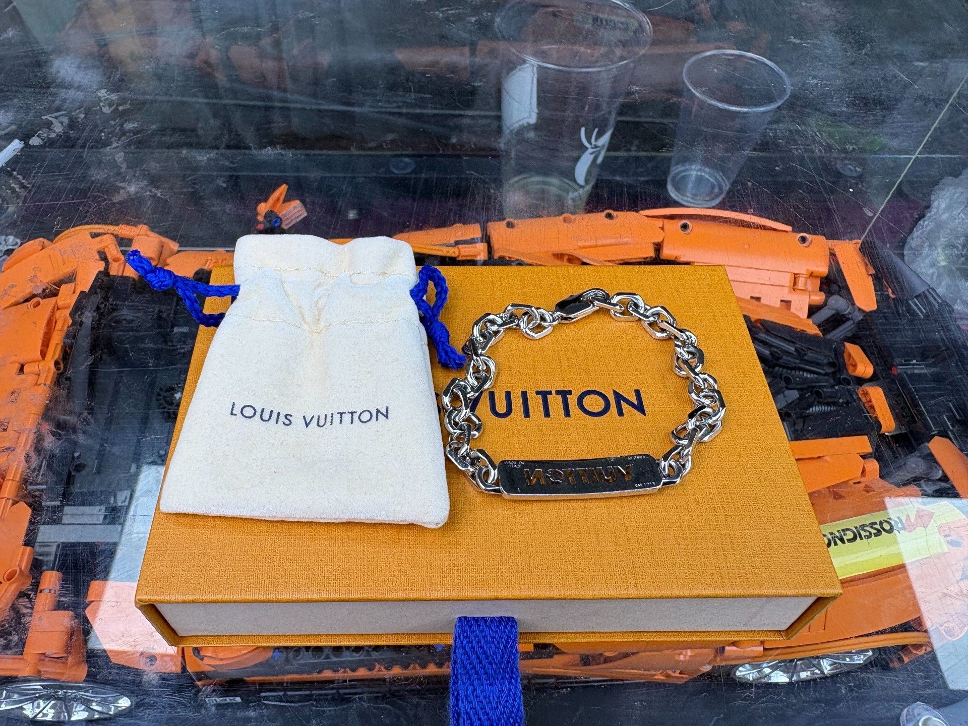 Louis Vuitton Louis Vuitton Silver Jewelry one size Men Size ONE SIZE - 1 Thumbnail
