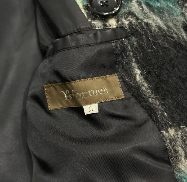 Yohji Yamamoto yohji yamamoto | 1990s plaid double-breasted coat-2505 Size US L / EU 52-54 / 3 - 7 Thumbnail