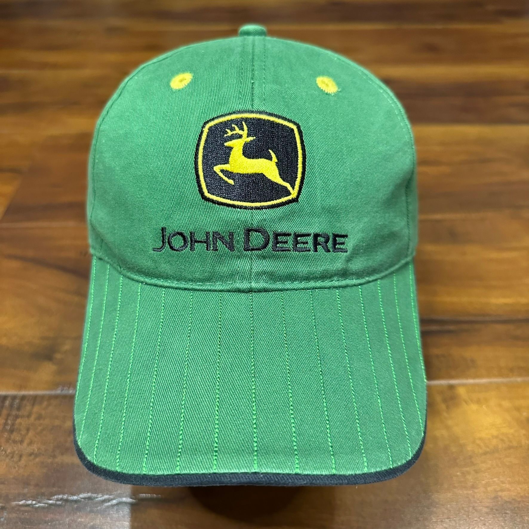 Casquette John Deere Verte Snapback – Brodée – Vintage Début 2000's
