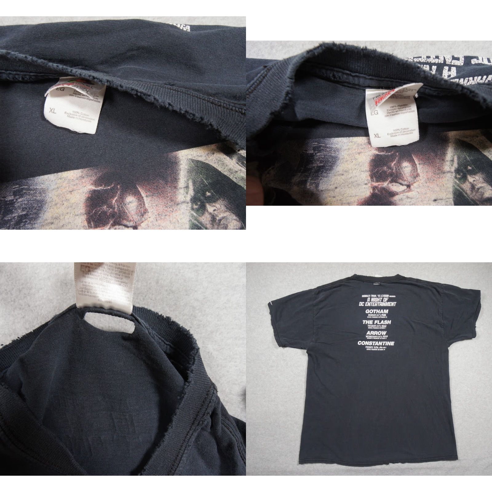 Vintage VINTAGE DC Comics Shirt Mens XL Black Faded Gotham The Flash Tee 90s Graphic Print Mens XL Black dccomics shirt Size US XL / EU 56 / 4 - 8 Thumbnail