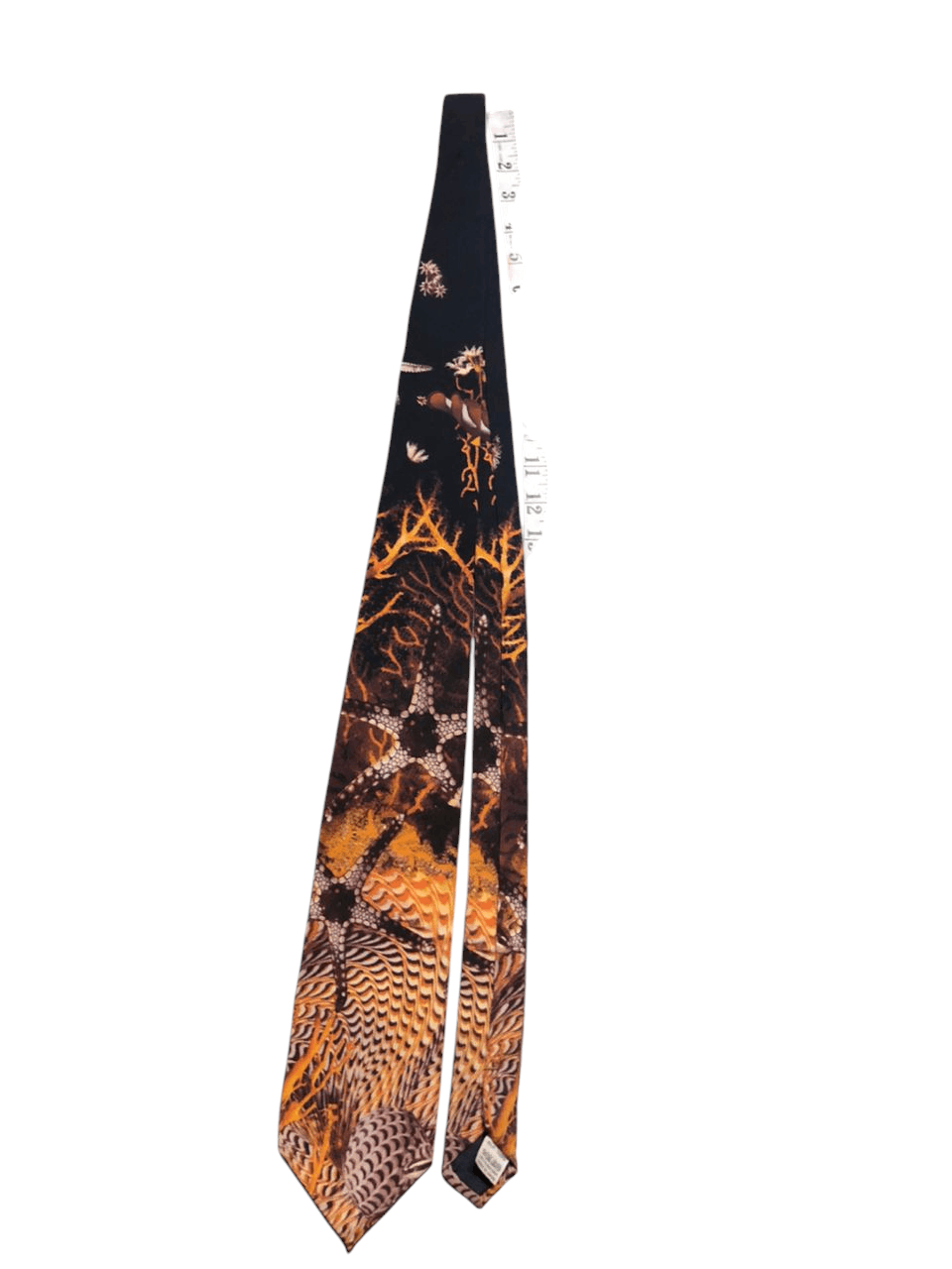 Jean Paul Gaultier Jean Paul Gautier Homme Tie Full Print Rare Design Size ONE SIZE - 9 Thumbnail