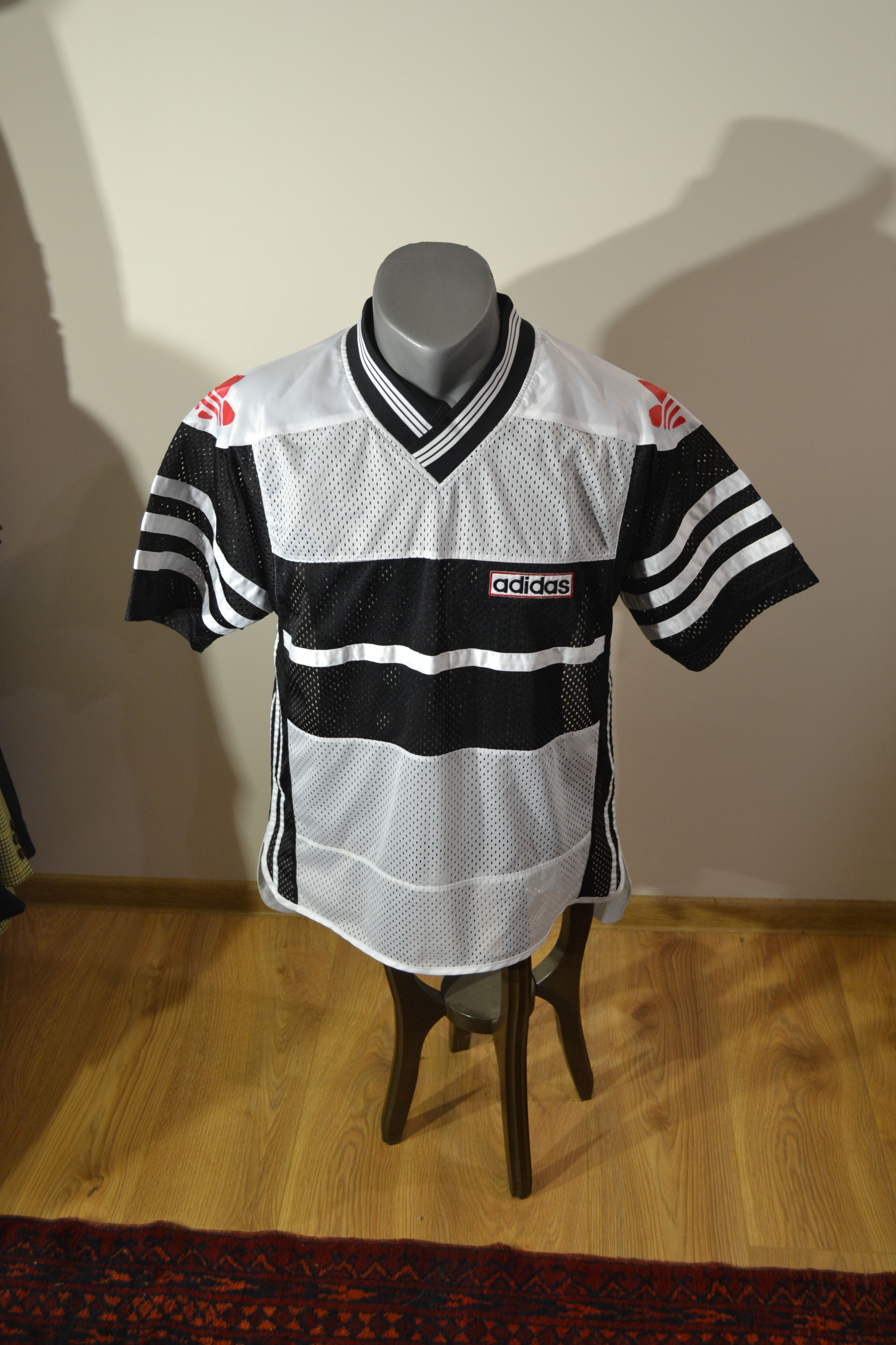 Adidas Vintage Adidas 90s Mesh Jersey – Rare Sportswear – Size M Size US M / EU 48-50 / 2 - 3 Thumbnail