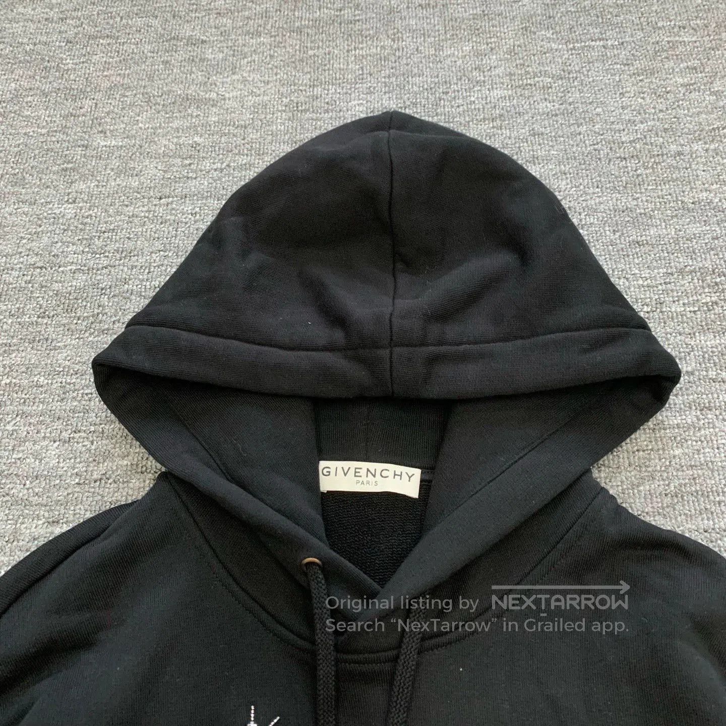 Givenchy Givenchy Black Beaded Hoodie Sweater. Size US L / EU 52-54 / 3 - 7 Thumbnail