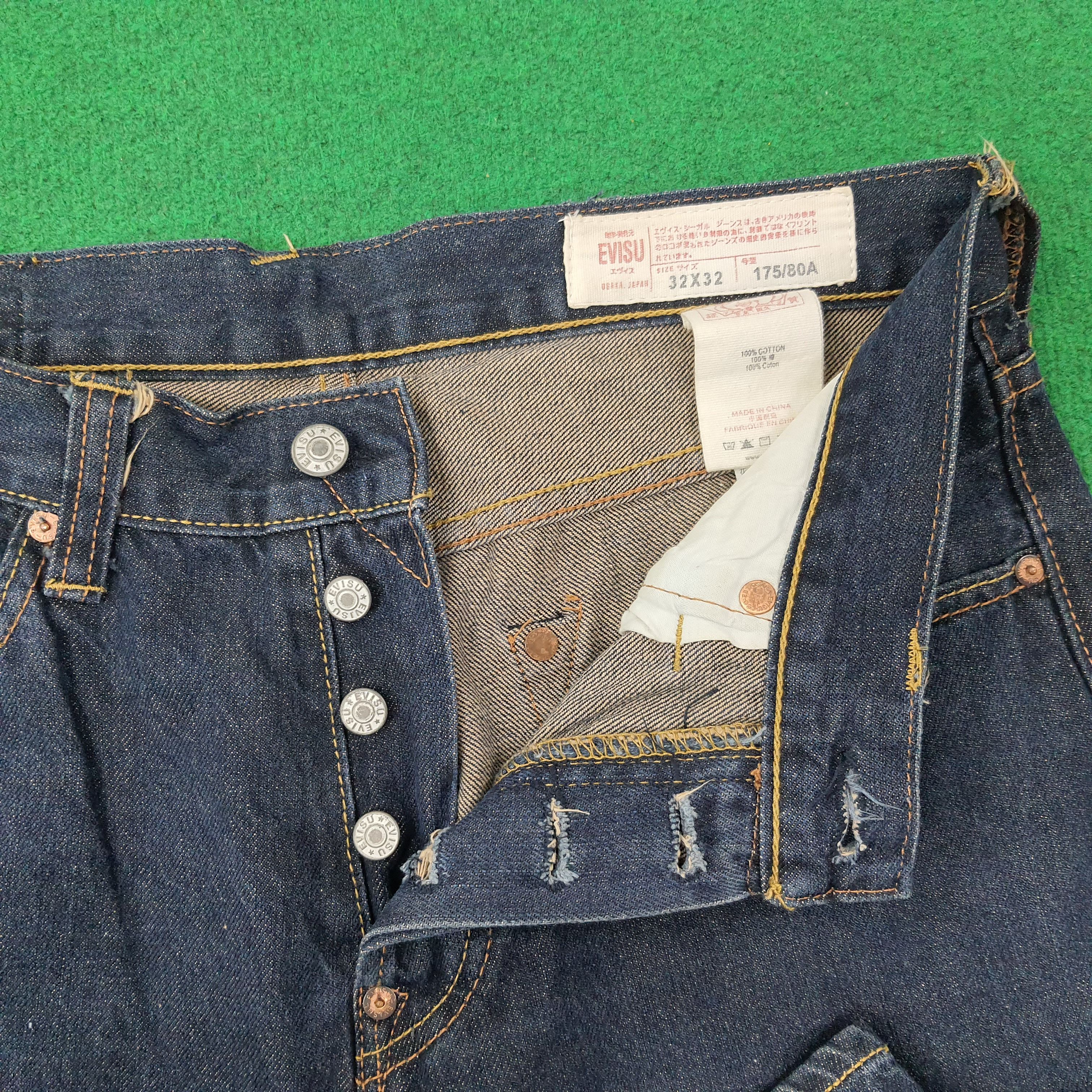Evisu Vintage Evisu Selvedge Japan Custom Daicock Jeans C244N11 Size US 32 / EU 48 - 7 Thumbnail