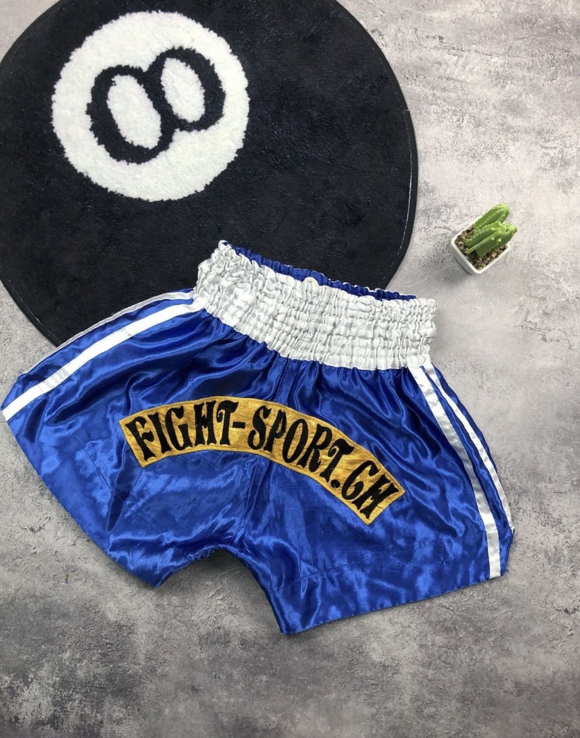 Other MUAI TAI Vintage Big Logo Hype Boxing Sportswear Shorts Size US 33 - 1 Thumbnail