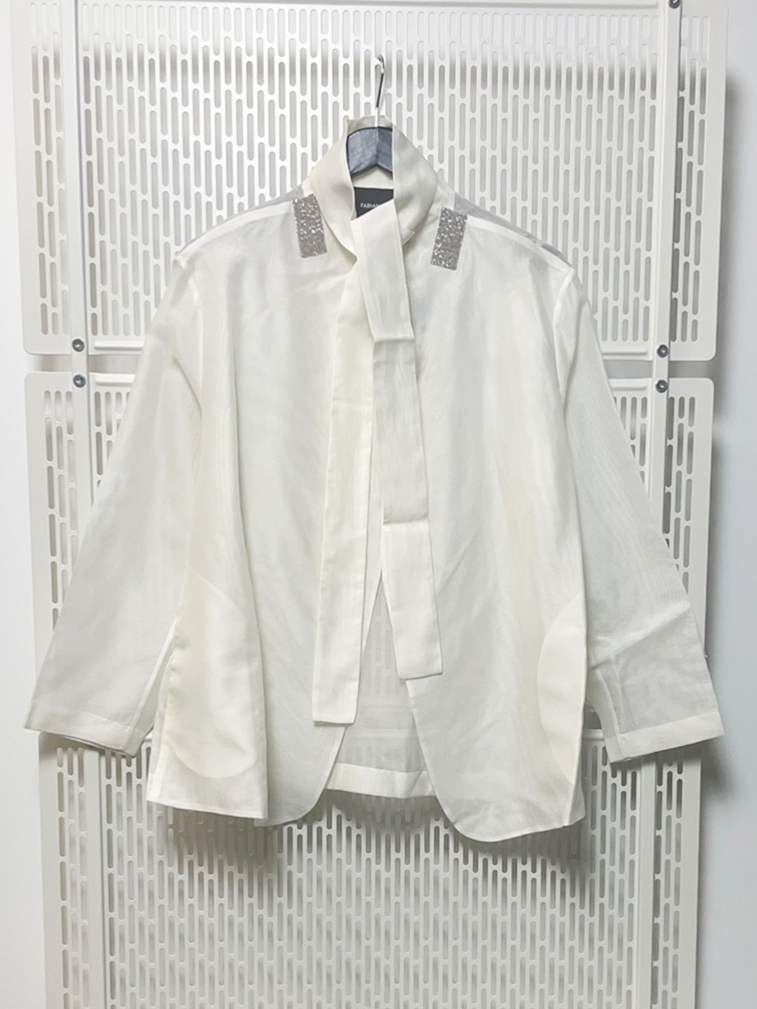 Fabiana Filippi FABIANA FILIPPI Womens Tie-Waist Jacket Size S / US 4 / IT 40 - 1 Thumbnail