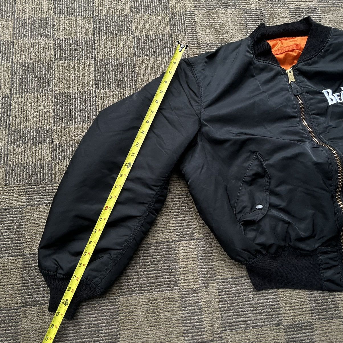 Vintage Vintage Y2k The Beatles Logo Embroidered Bomber Nylon Jacket Size US S / EU 44-46 / 1 - 7 Thumbnail