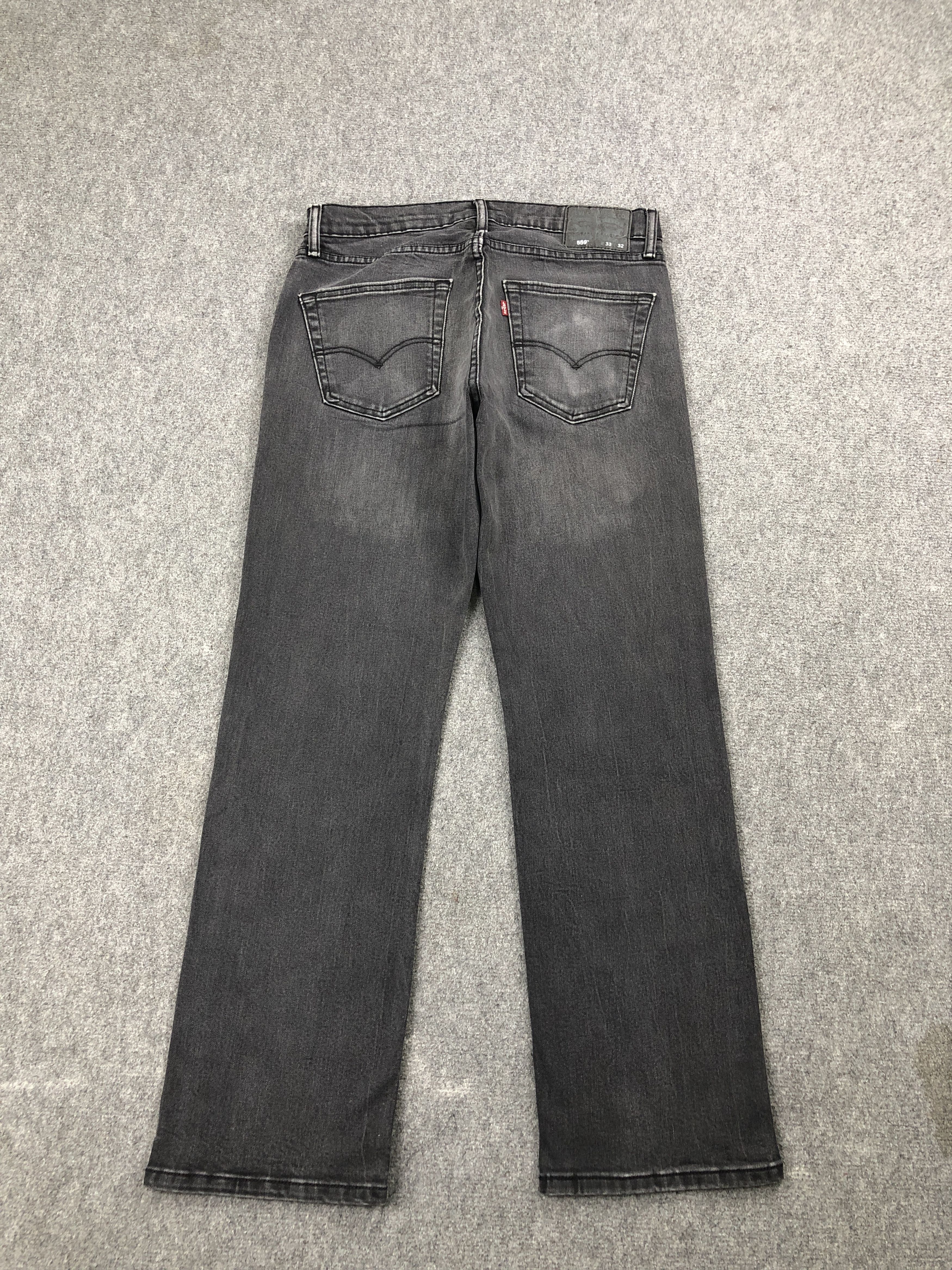 Levi's Faded Black Vintage Levis 559 Jeans DP2530 Size US 32 / EU 48 - 3 Thumbnail