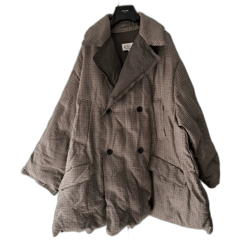 Maison Margiela Maison Margiela Checked Down Jacket - dmc Size M / US 6-8 / IT 42-44 - 1 Thumbnail