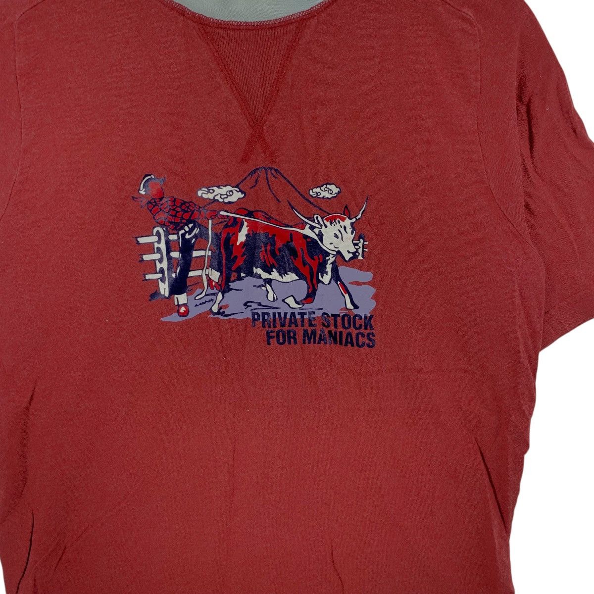 Evisu Vintage EVISU JAPAN Custom Made Collection Ranch Tee Shirt Size US L / EU 52-54 / 3 - 5 Thumbnail