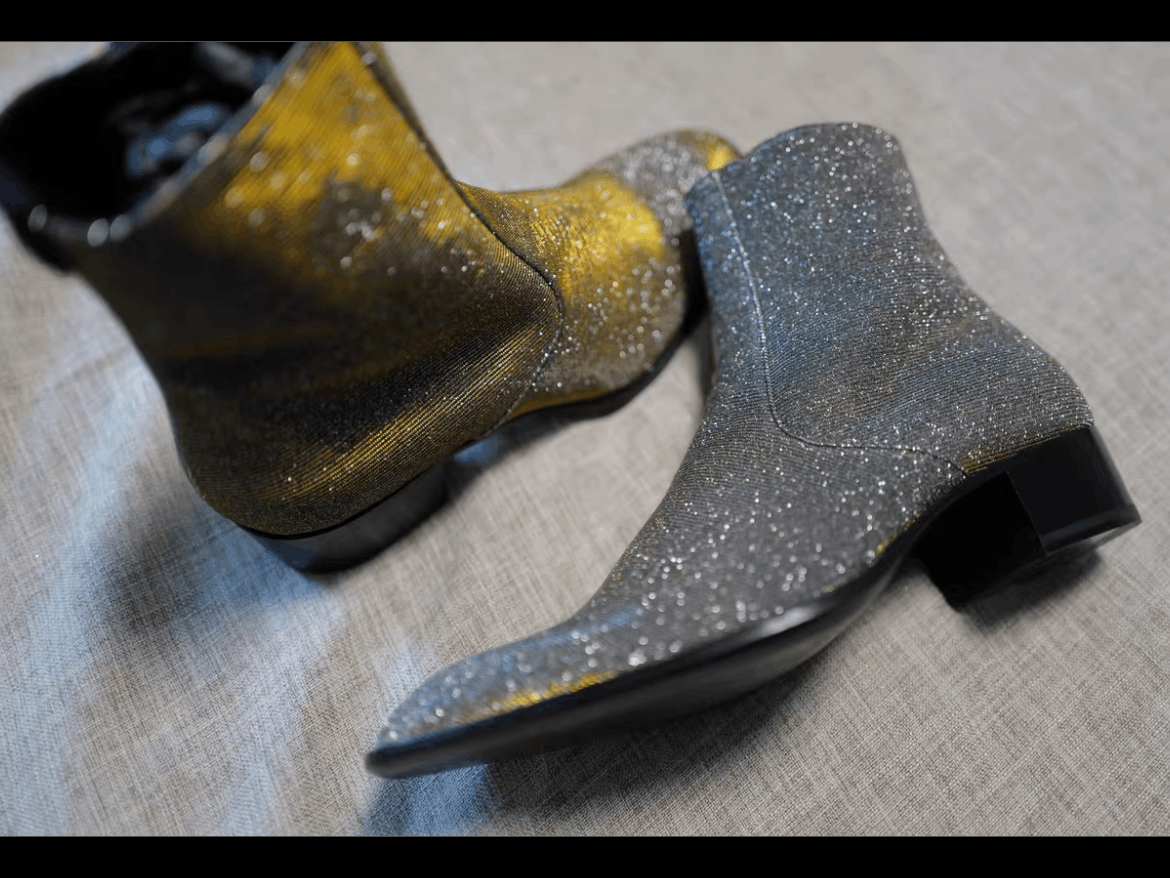 Saint Laurent Paris Sz 43 Saint Laurent Paris 14AW Wyatt 40 Shinning Boots Size US 10 / EU 43 - 2 Thumbnail