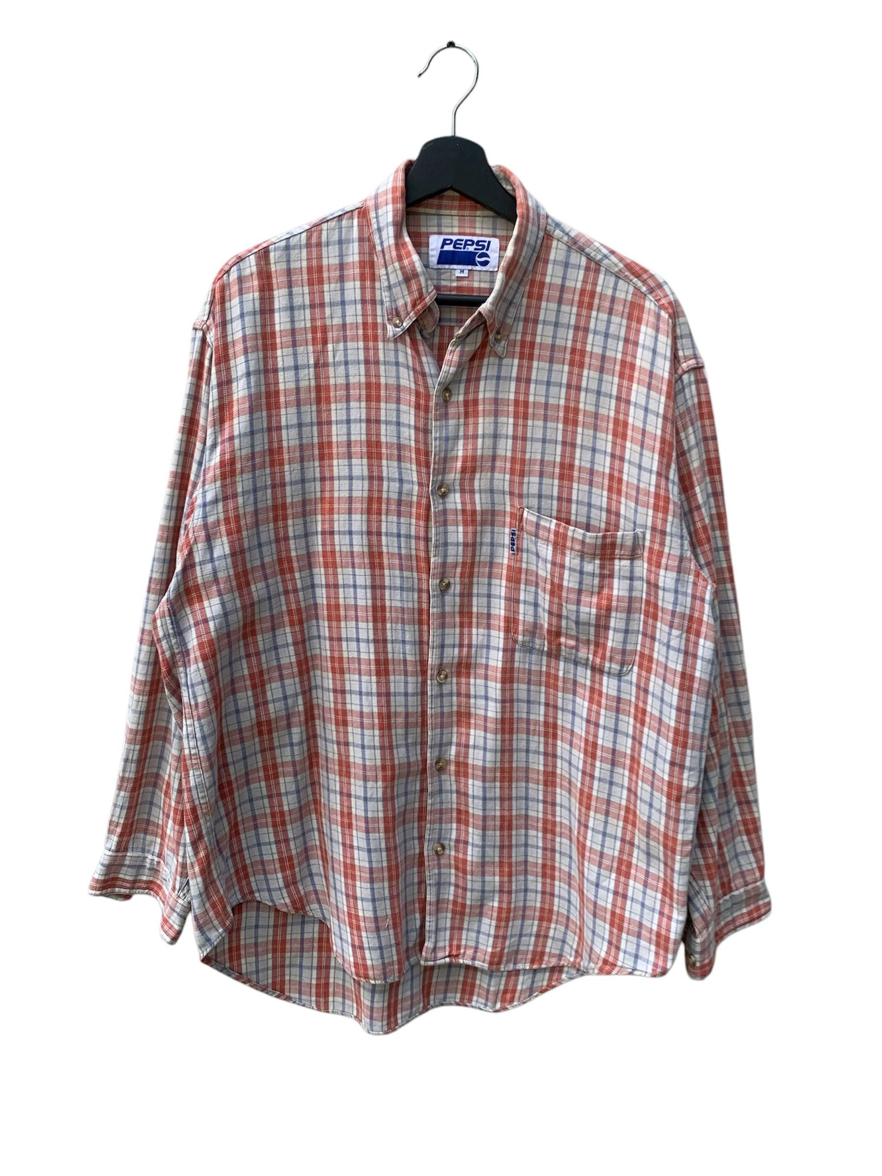 Flannel × Pepsi × Vintage Vintage Pepsi Flanner Size US M / EU 48-50 / 2 - 1 Thumbnail