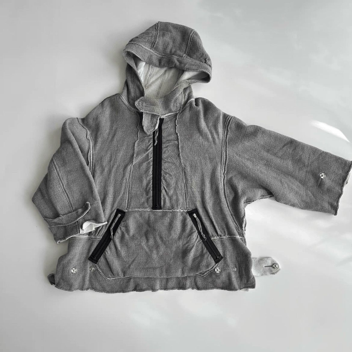 Takahiromiyashita The Soloist. Takahiromiyashita the Soloist Distressed Hoodie-2508 Size US M / EU 48-50 / 2 - 1 Thumbnail