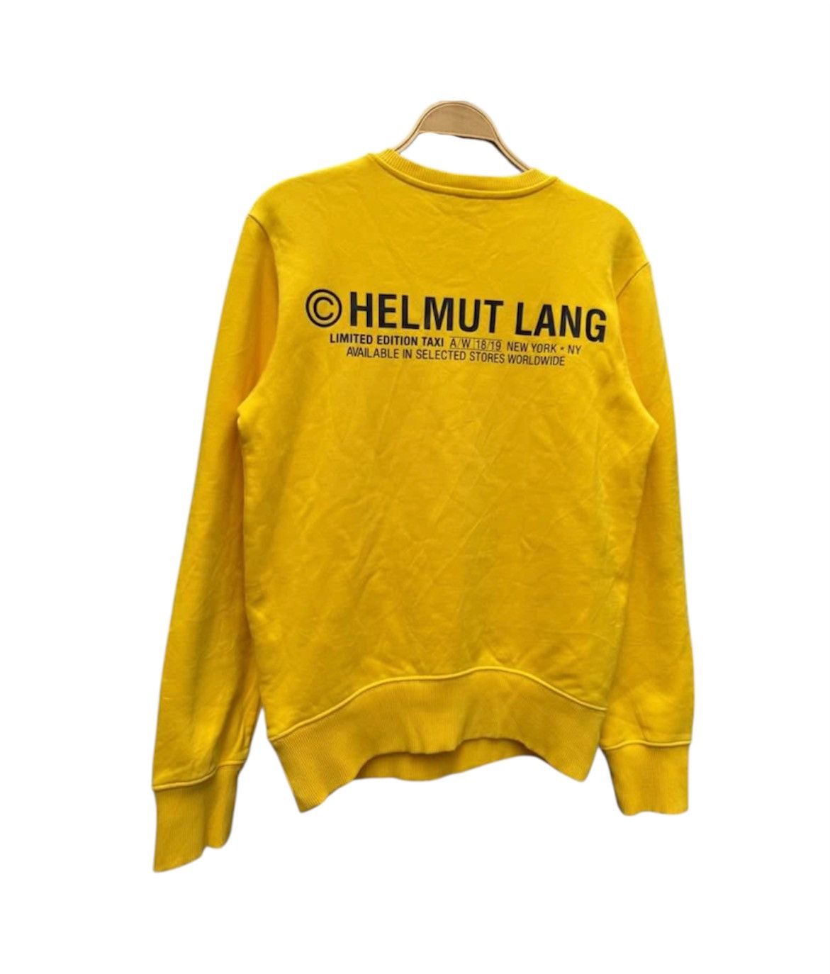 Helmut Lang Helmut Lang Taxi Yellow Sweater Size US S / EU 44-46 / 1 - 2 Thumbnail