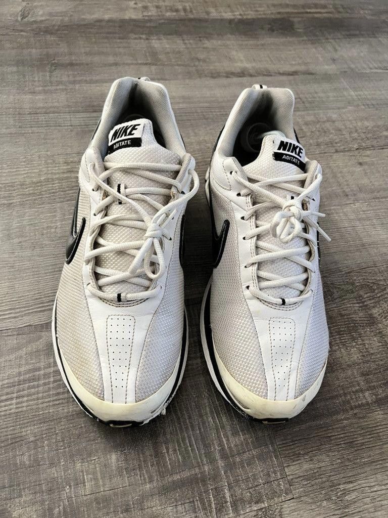 Nike NIKE • Air Max Agitate+ "2009 White/Black" (12M) Size US 12 / EU 45 - 4 Thumbnail