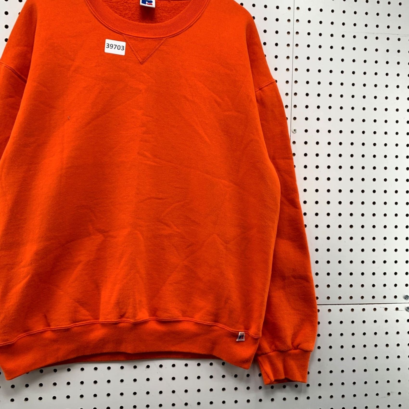 Russell Athletic VINTAGE Russell Athletic Shirt Mens LT Orange 90s Crewneck Sweatshirt Tall USA Size US L / EU 52-54 / 3 - 4 Thumbnail