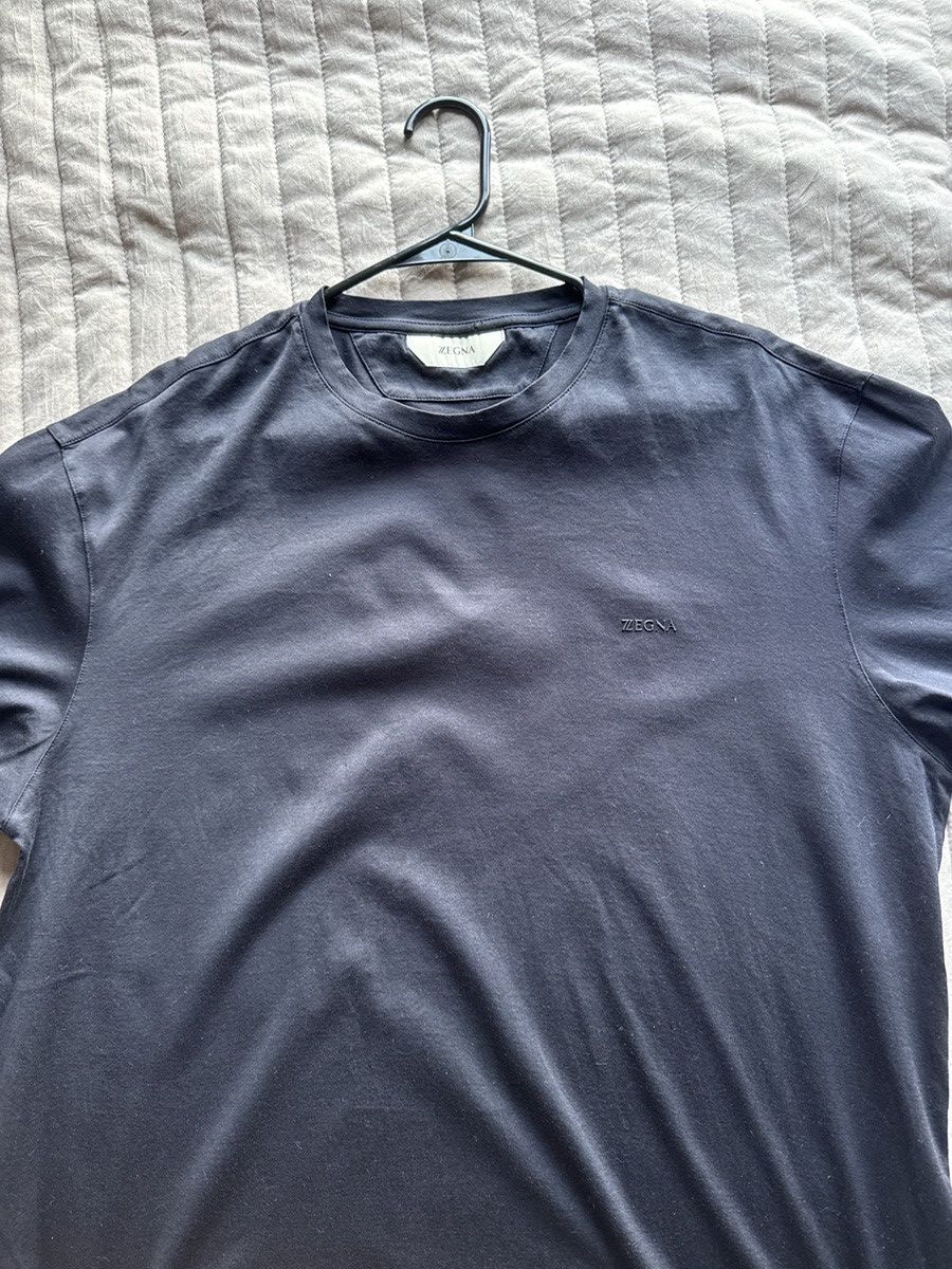 Z Zegna Zegna Black T shirt Size L Size US L / EU 52-54 / 3 - 2 Thumbnail