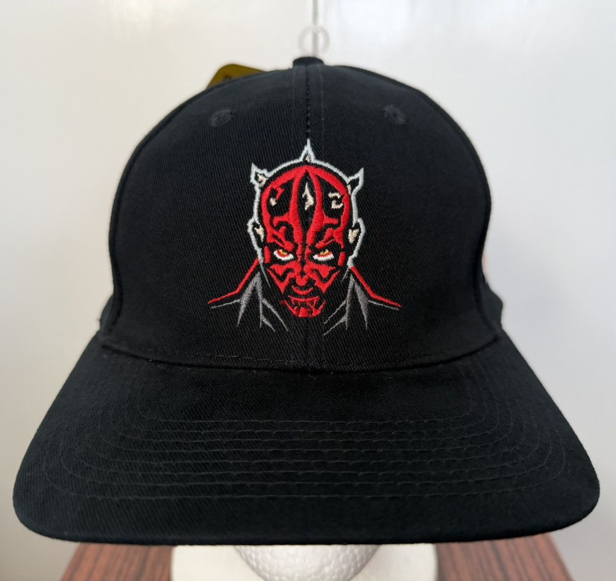 Star Wars DARTH MAUL STAR WARS EPISODE ONE PHANTOM MENACE CAP HAT 90S Size ONE SIZE - 1 Thumbnail