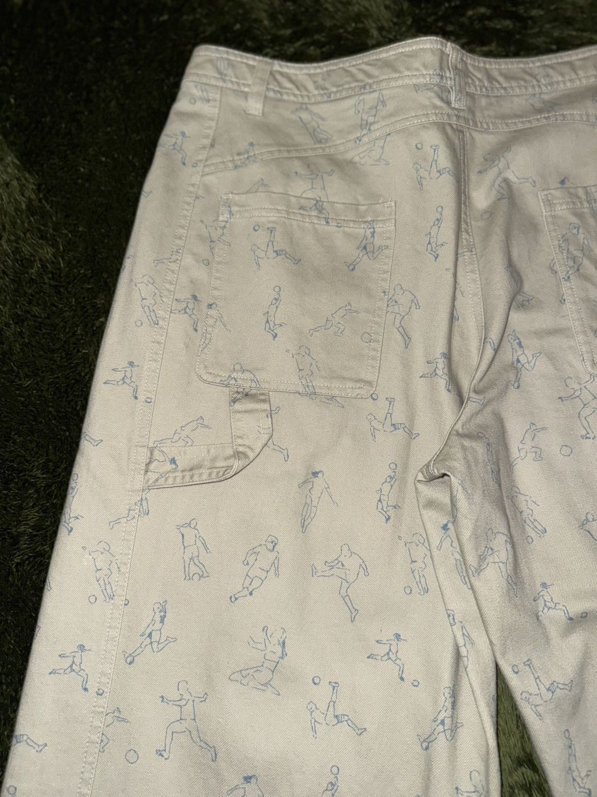 KidSuper × Puma [L] KIDSUPER x PUMA heavy cotton Relaxed Fit Carpenter Pants Size US 34 / EU 50 - 11 Thumbnail