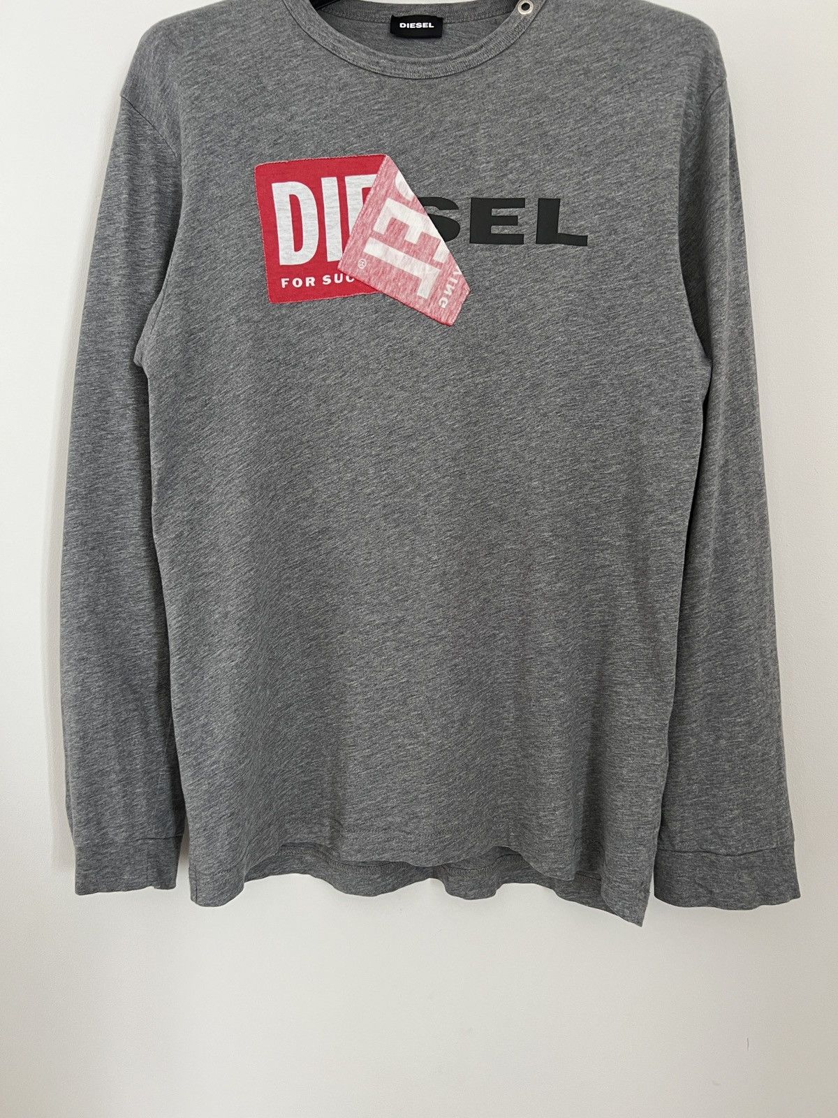 Diesel Diesel long sleeve big logo Size US S / EU 44-46 / 1 - 8 Thumbnail