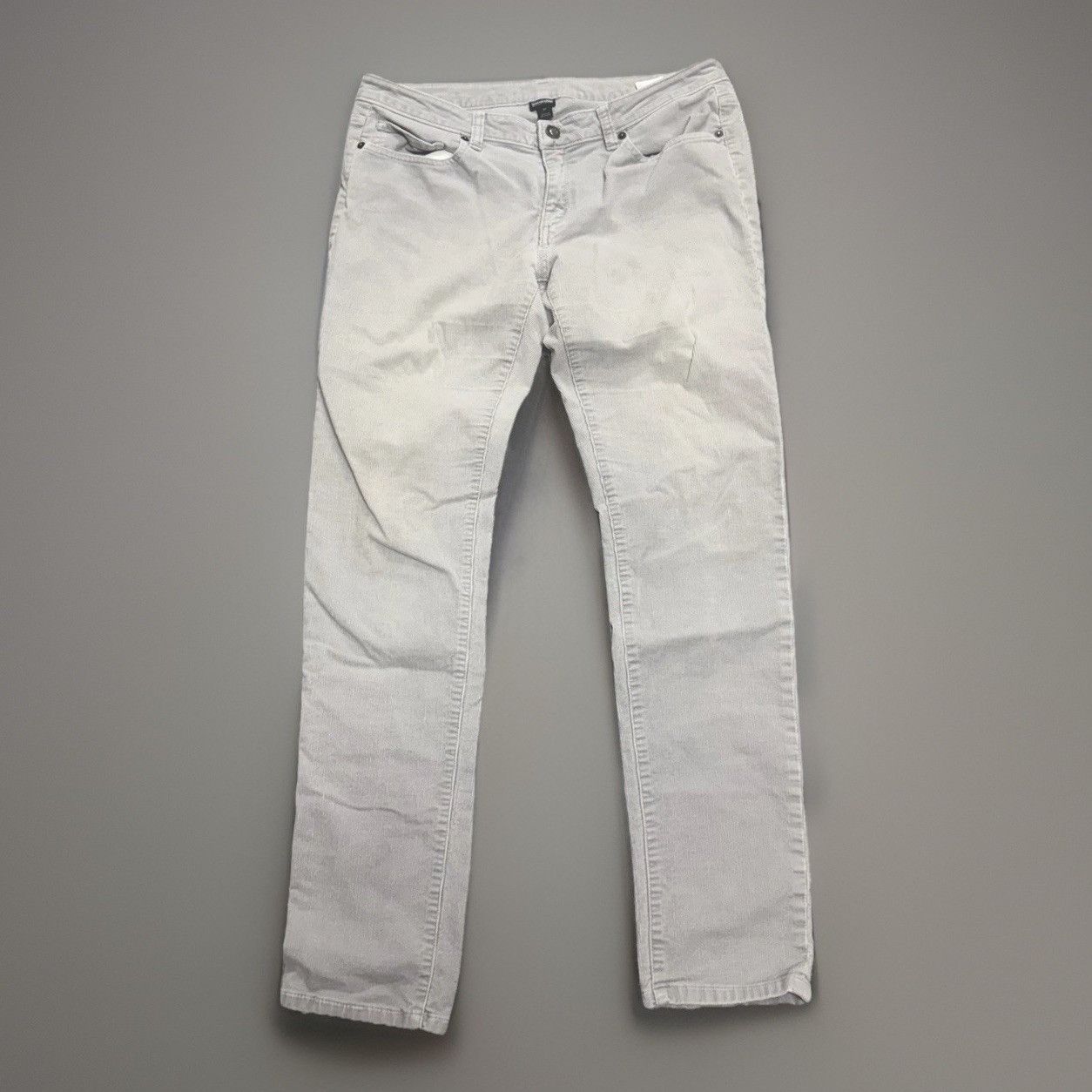 Patagonia Patagonia Womens Corduroy Pants 31 12 Gray Organic Cotton Size 34" / US 12 / IT 48 - 2 Thumbnail