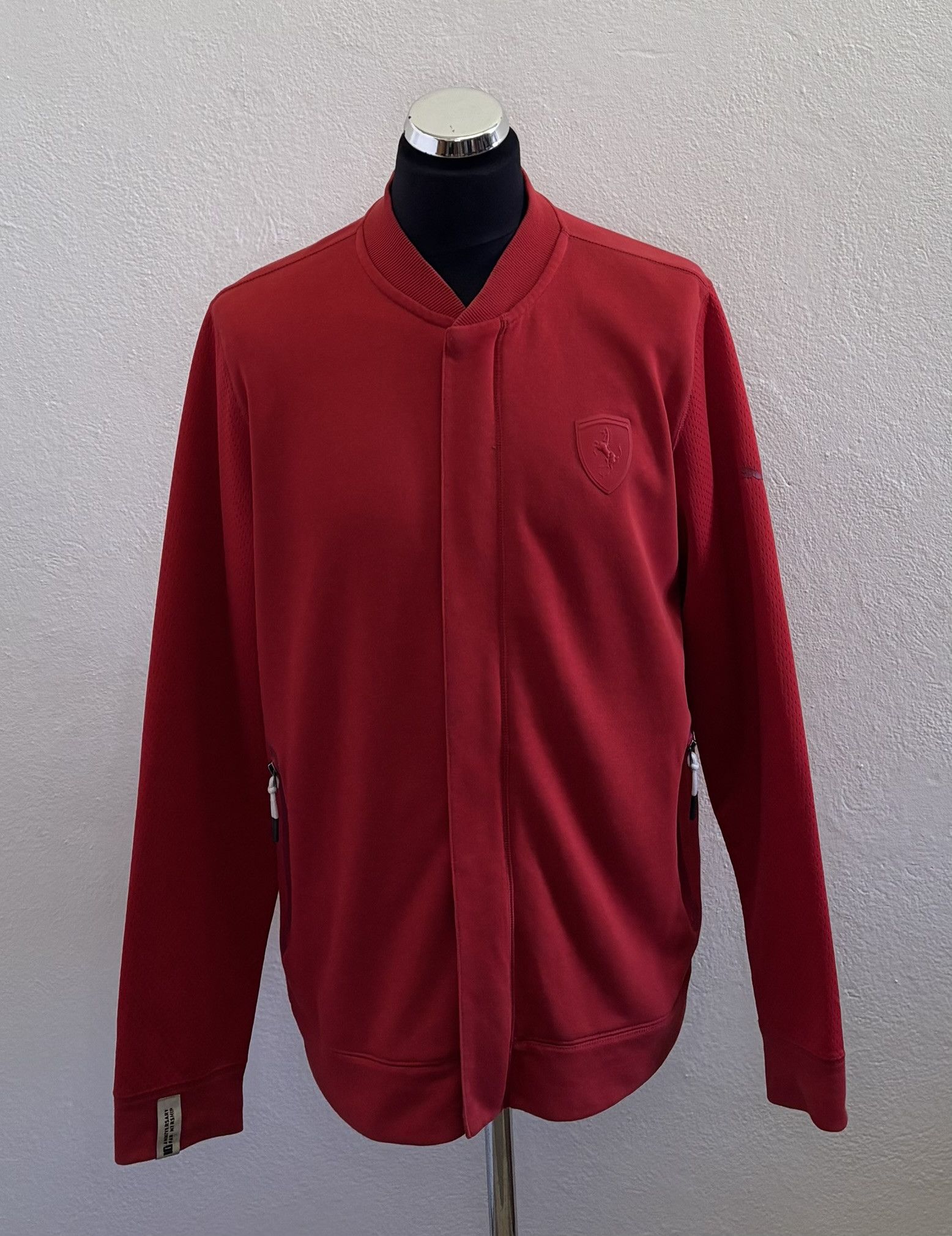 Ferrari × Puma Puma Ferrari Red sweatshirt Large Size US L / EU 52-54 / 3 - 1 Thumbnail