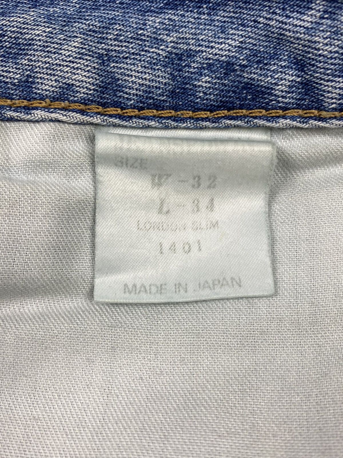 Edwin 90’s Vintage Distressed Edwin London Slim Washed Denim Pants Size US 32 / EU 48 - 14 Thumbnail
