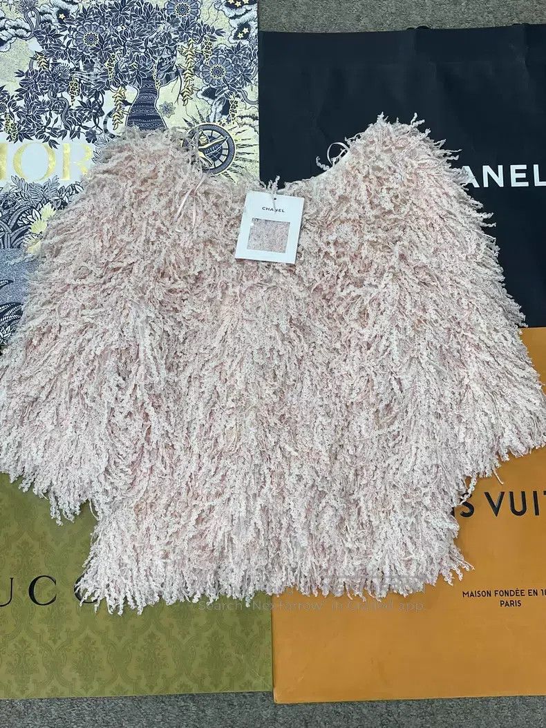 Chanel Chanel Waterfall series pink tassel short sleeves Size XS / US 0-2 / IT 36-38 - 1 Thumbnail