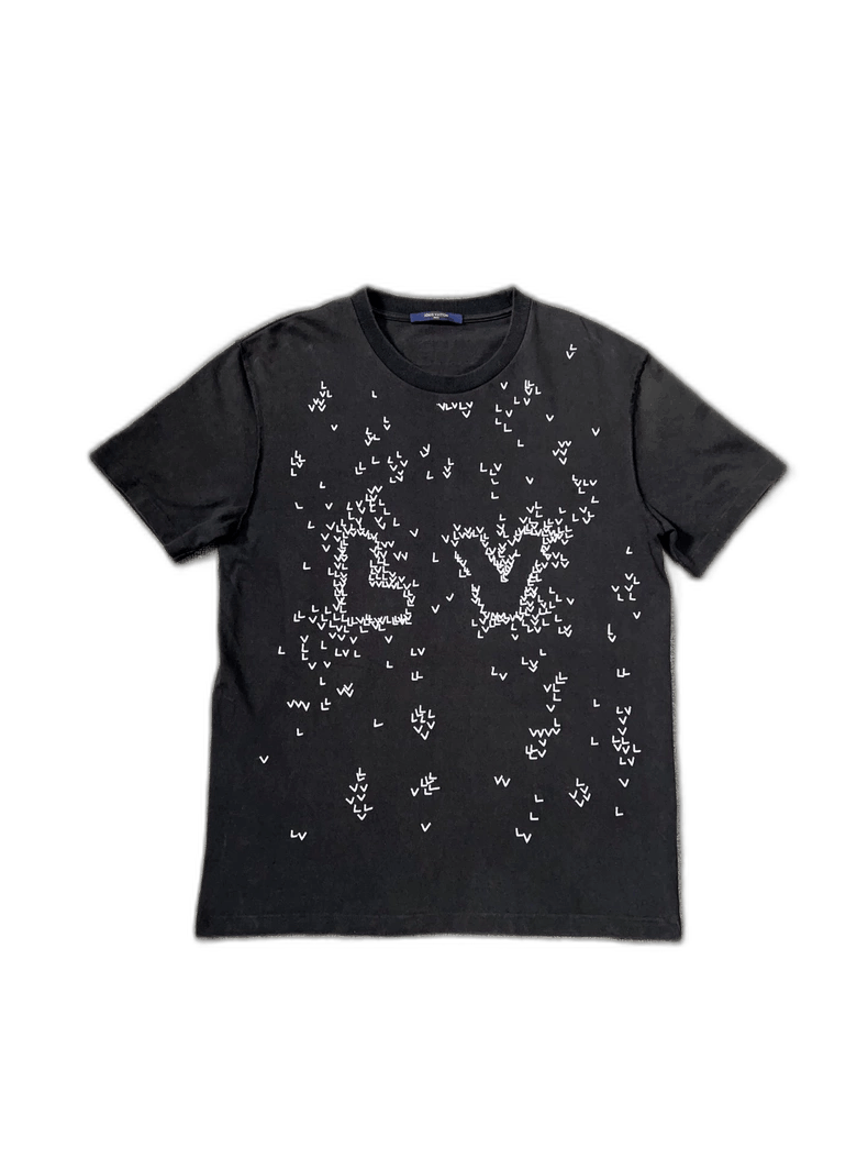 Louis Vuitton Louis Vuitton Black Small Plane Short Sleeve T-shirt Size US L / EU 52-54 / 3 - 1 Thumbnail