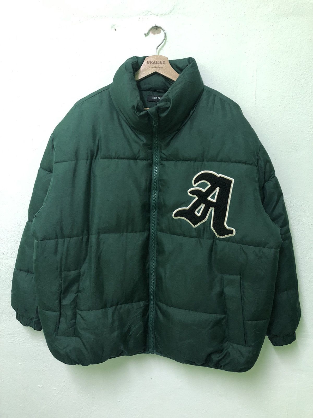 Other Vintage Chip Clip Green Bomber Jacket Rare Size US M / EU 48-50 / 2 - 2 Thumbnail