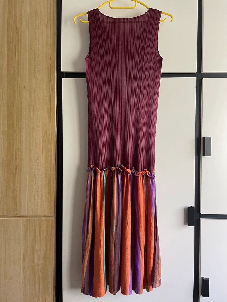 Issey Miyake Issey Miyake Red vest dress Size M / US 6-8 / IT 42-44 - 2 Thumbnail